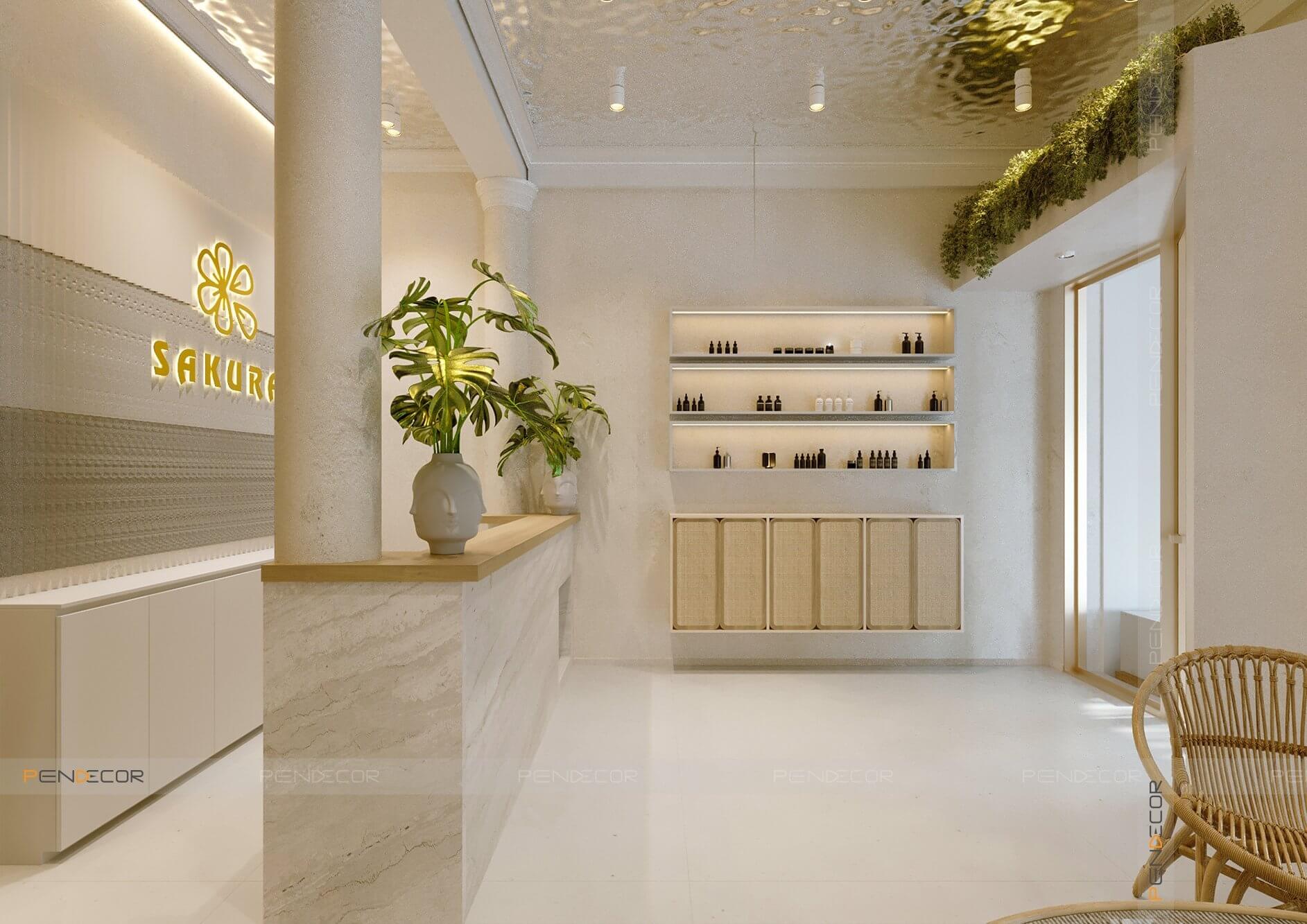 Thiết Kế Spa Sakura