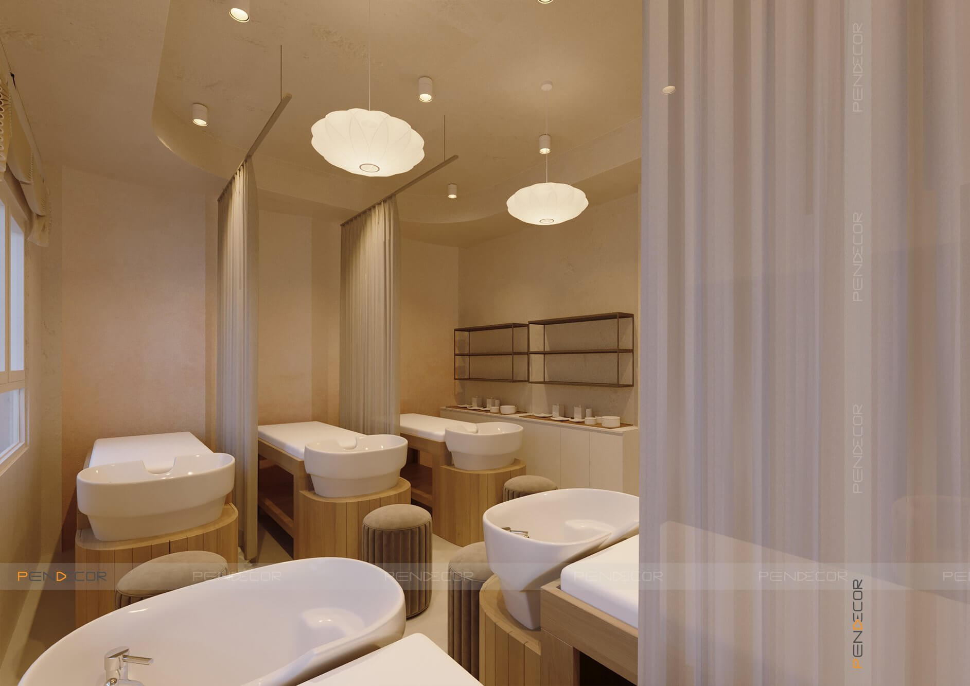 Thiết Kế Spa Sakura