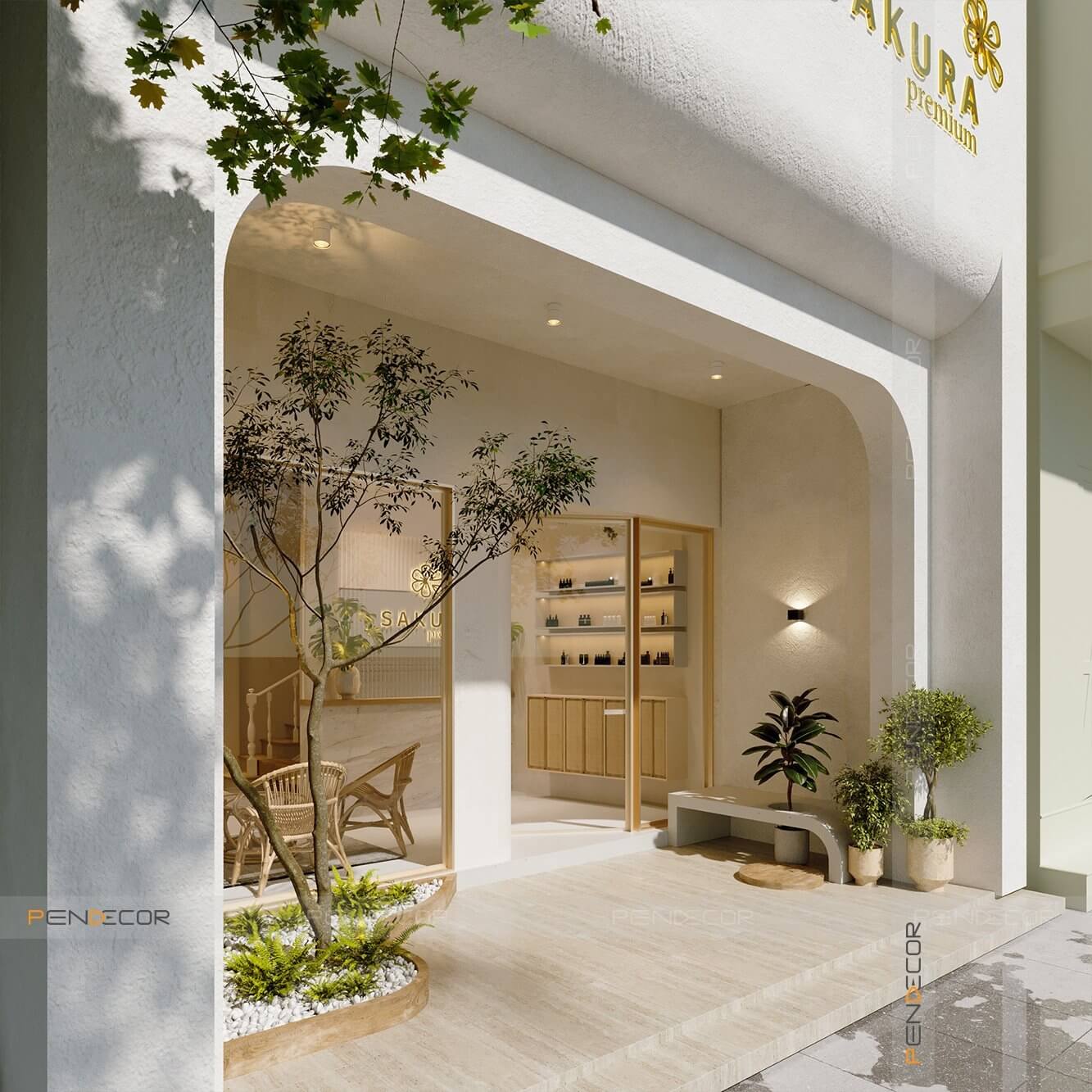 Thiết Kế Spa Sakura