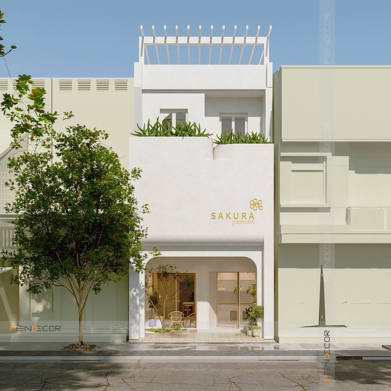 Thiết Kế Spa Sakura