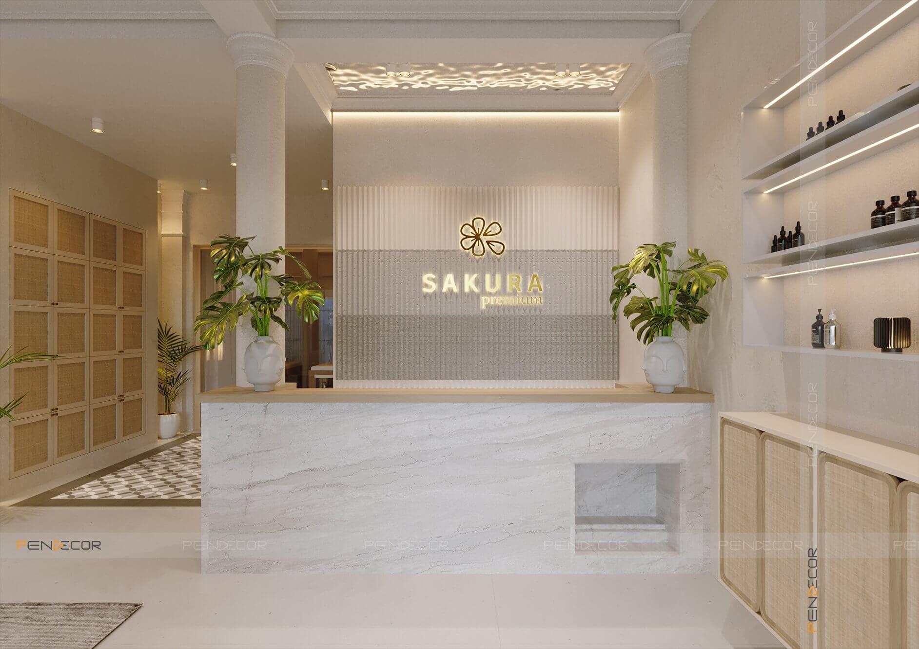 Thiết Kế Spa Sakura
