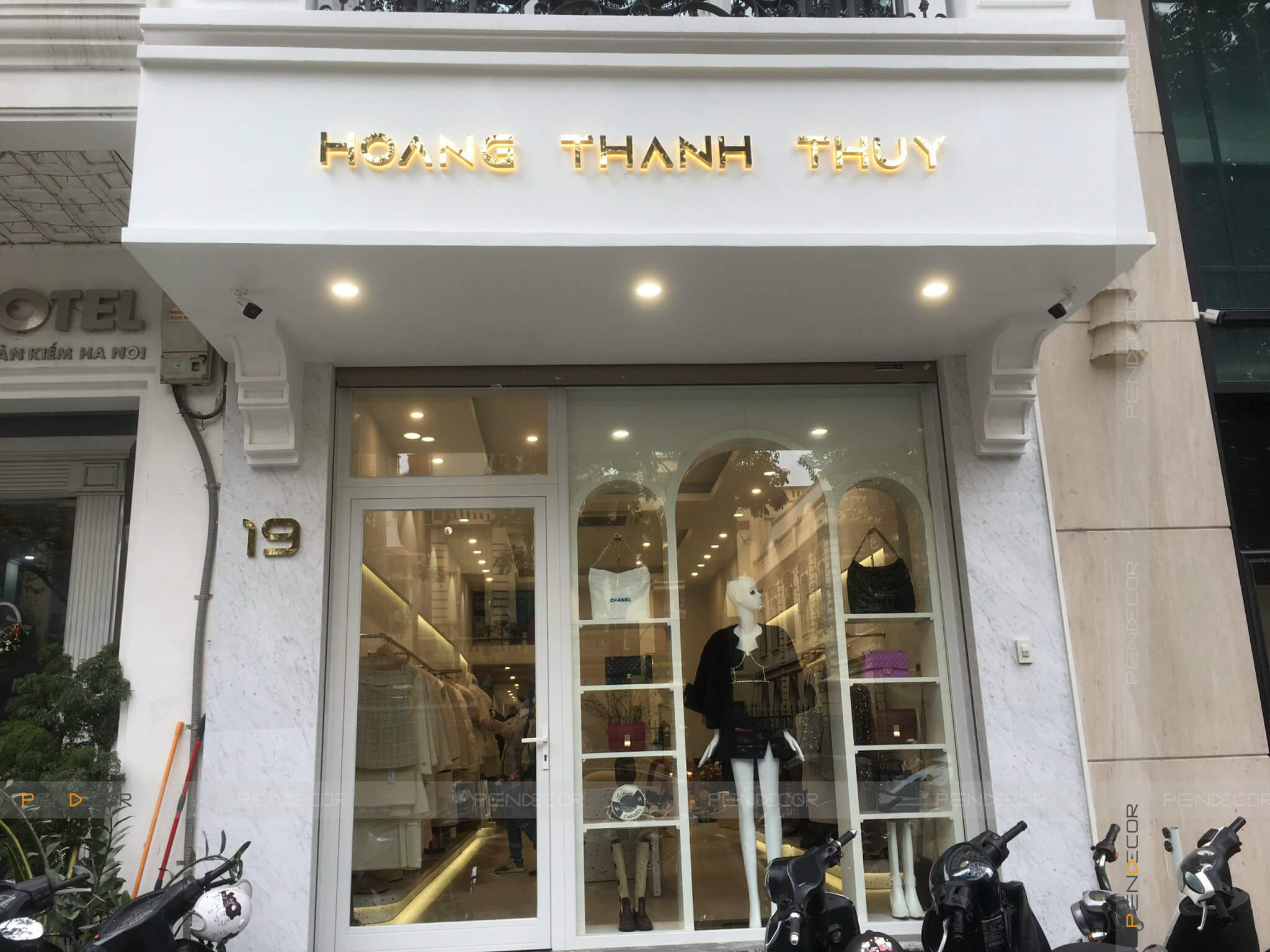 Thi Công Shop Thời Trang Nữ Hoang Thanh Thuy