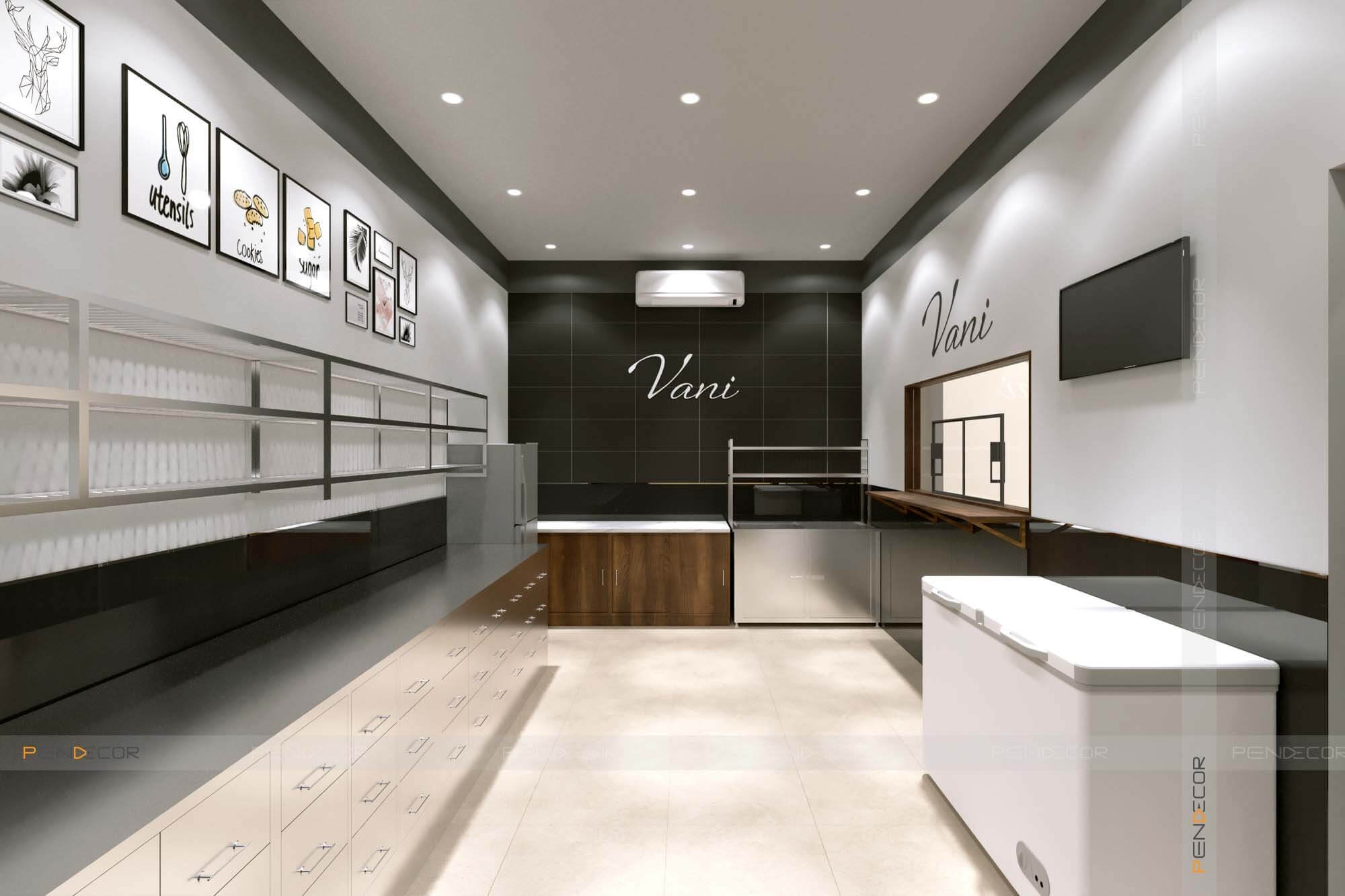 Thiết Kế Tiệm Bánh Vani