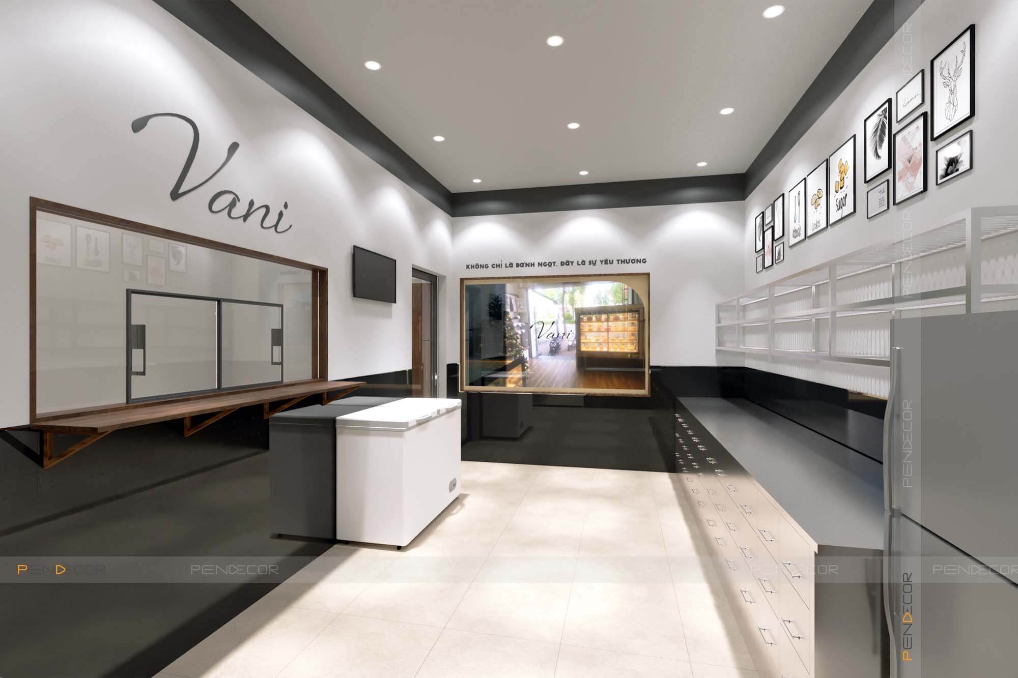 Thiết Kế Tiệm Bánh Vani