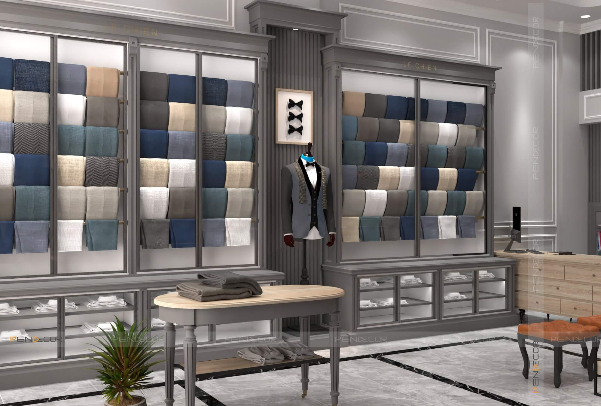 Thiết Kế Nhà May Veston Lê Chiến