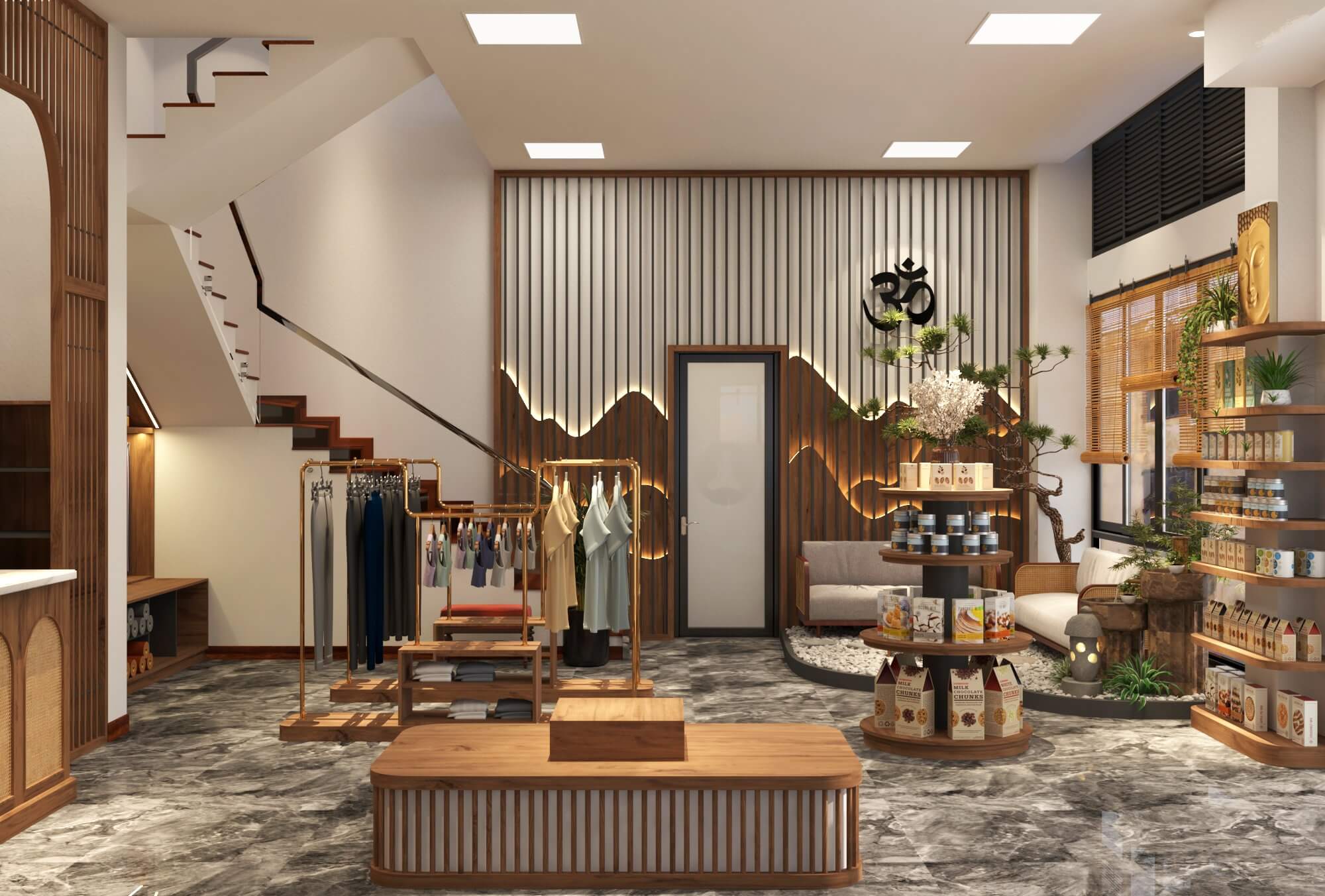 Thiết Kế Shop Yoga Sức Sống Mới