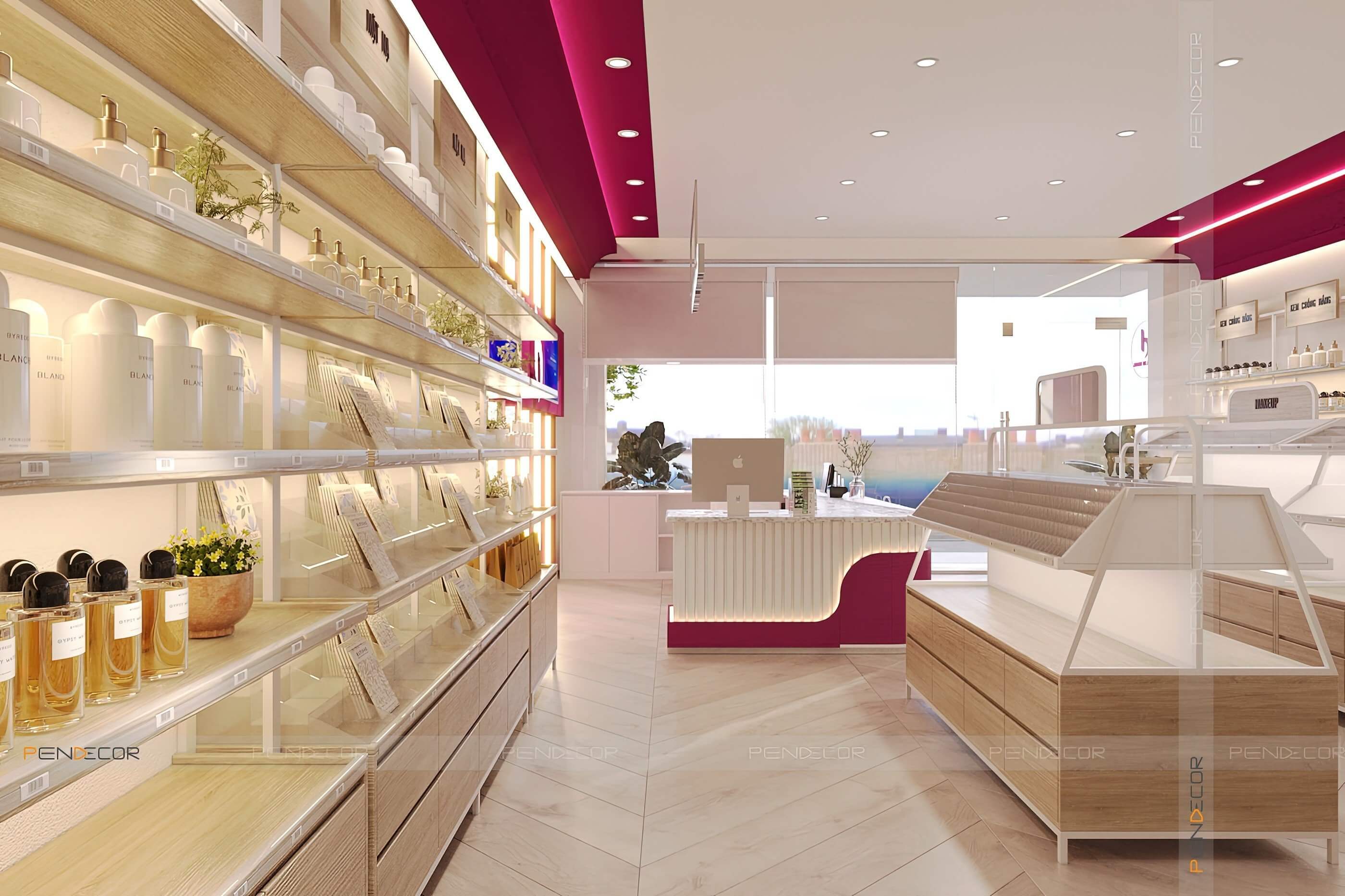 Thiết Kế Shop Mỹ Phẩm HADI Beauty (Chi nhánh Phan Thanh)