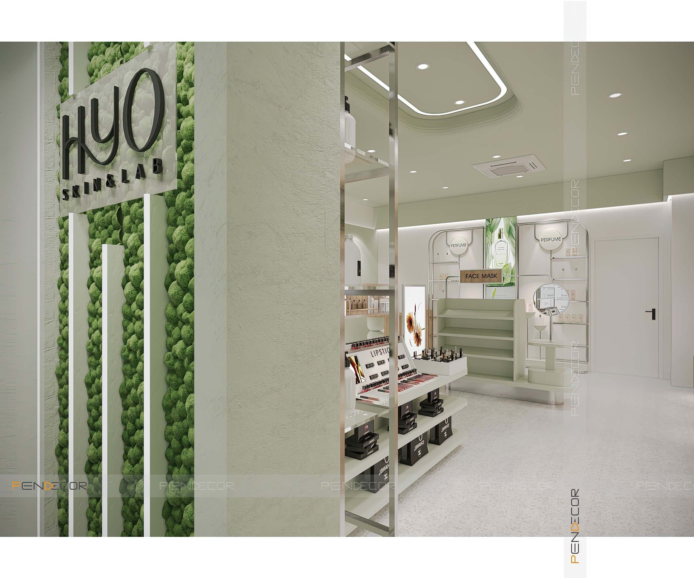 Thiết Kế Shop Mỹ Phẩm Hyo Skin & Lab