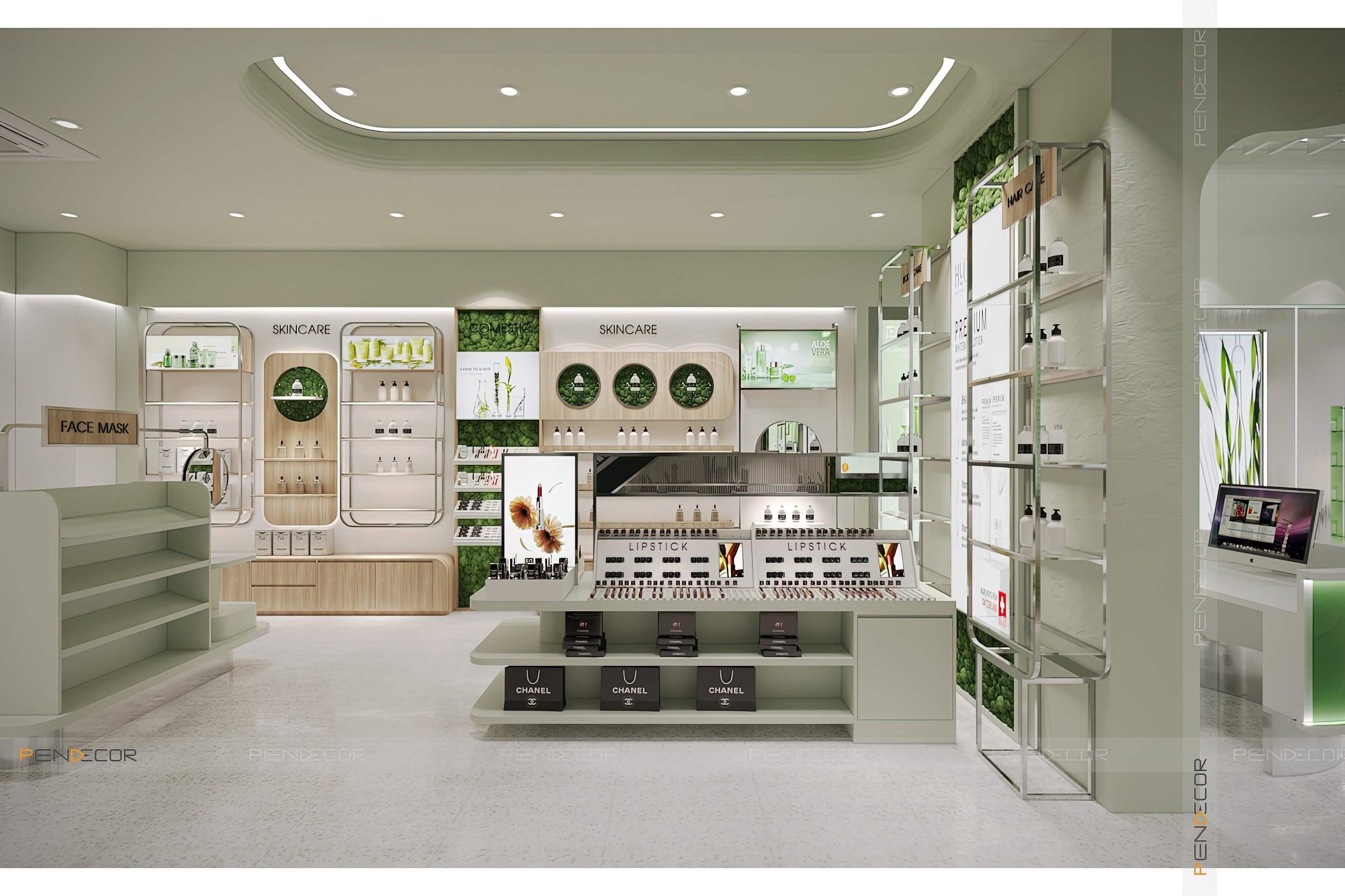 Thiết Kế Shop Mỹ Phẩm Hyo Skin & Lab