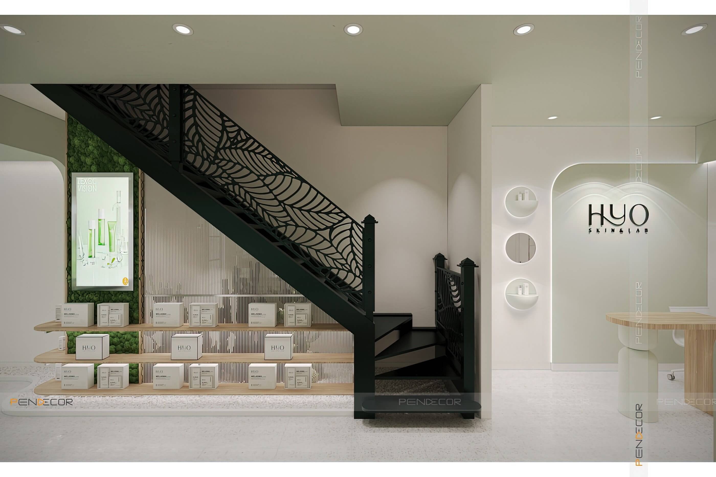 Thiết Kế Shop Mỹ Phẩm Hyo Skin & Lab