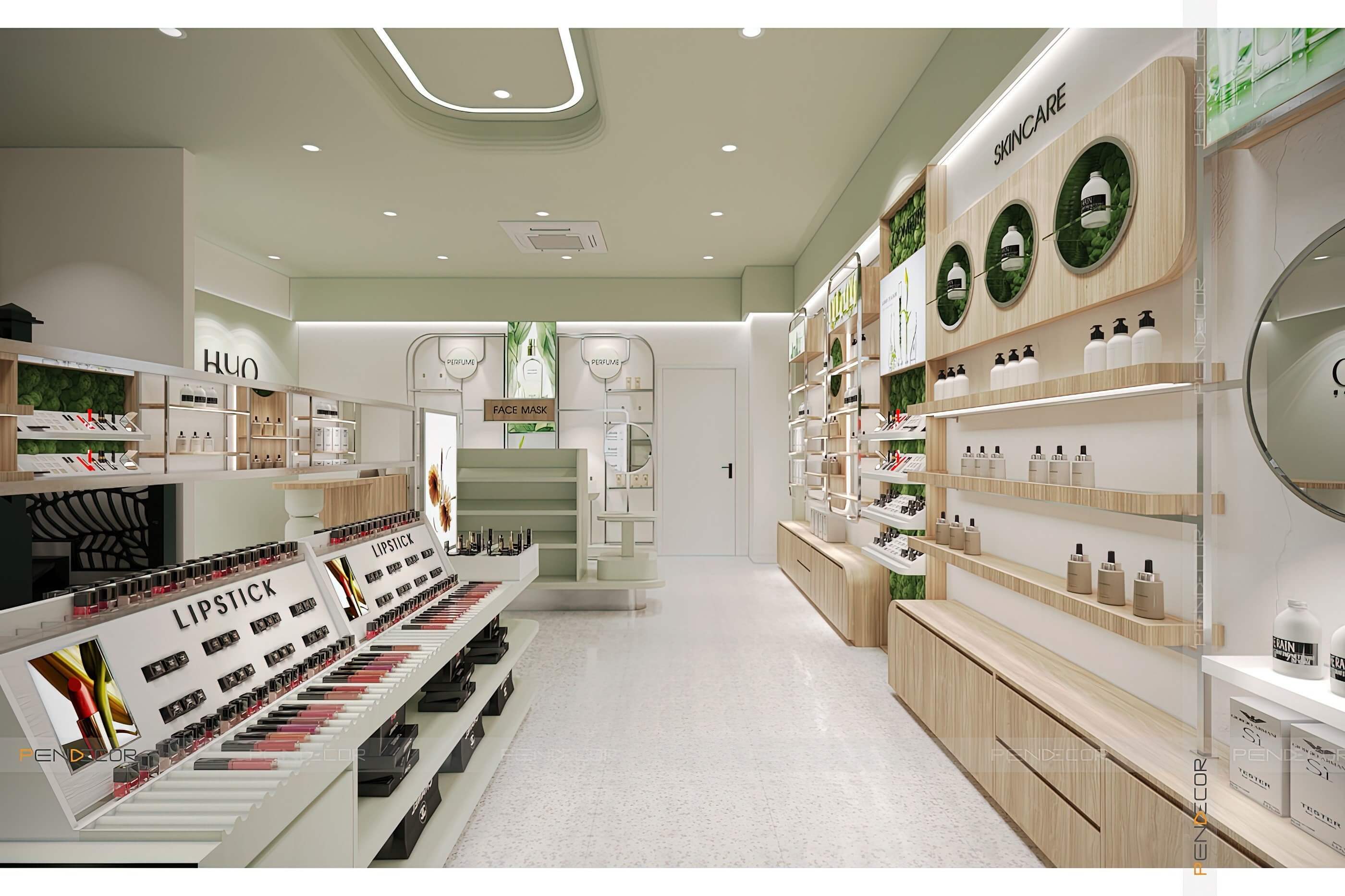 Thiết Kế Shop Mỹ Phẩm Hyo Skin & Lab