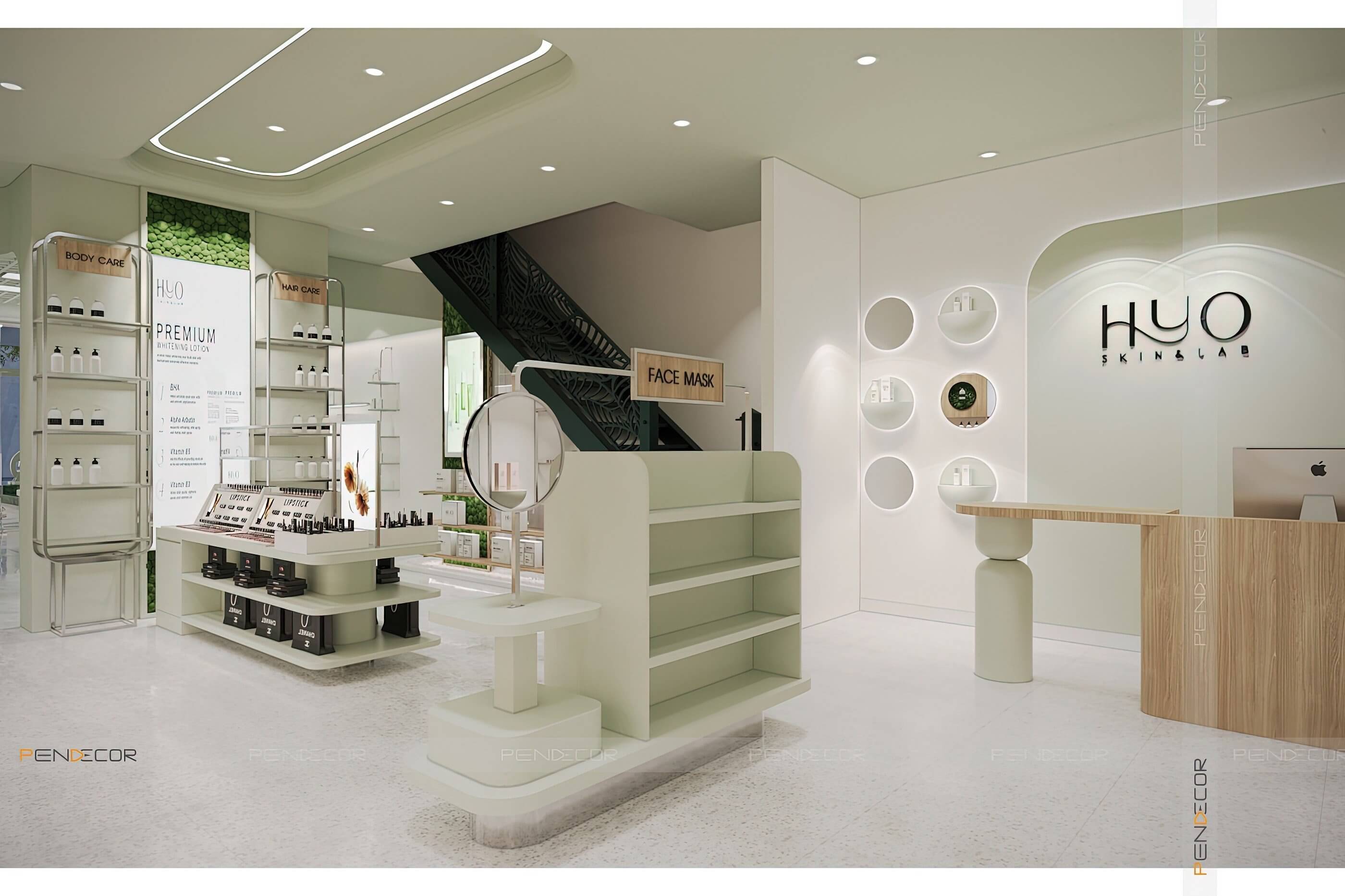 Thiết Kế Shop Mỹ Phẩm Hyo Skin & Lab