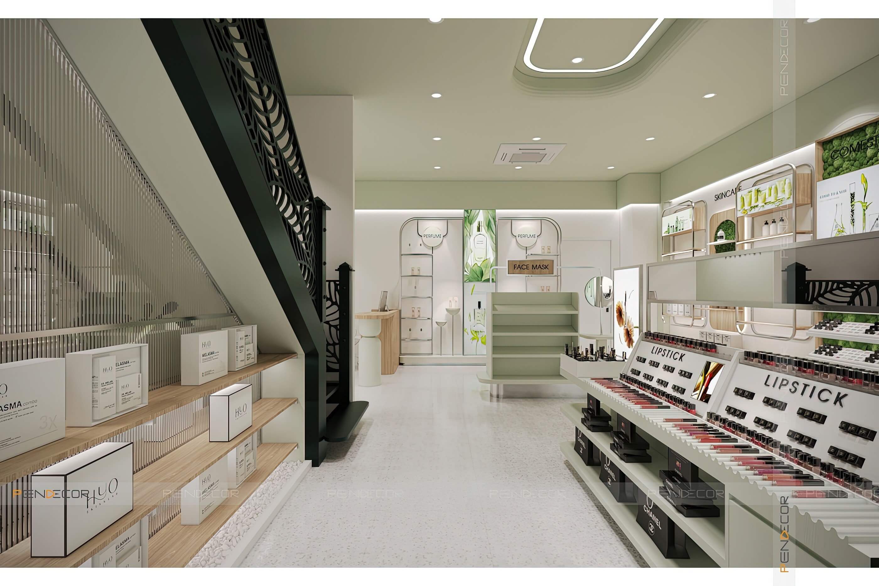 Thiết Kế Shop Mỹ Phẩm Hyo Skin & Lab