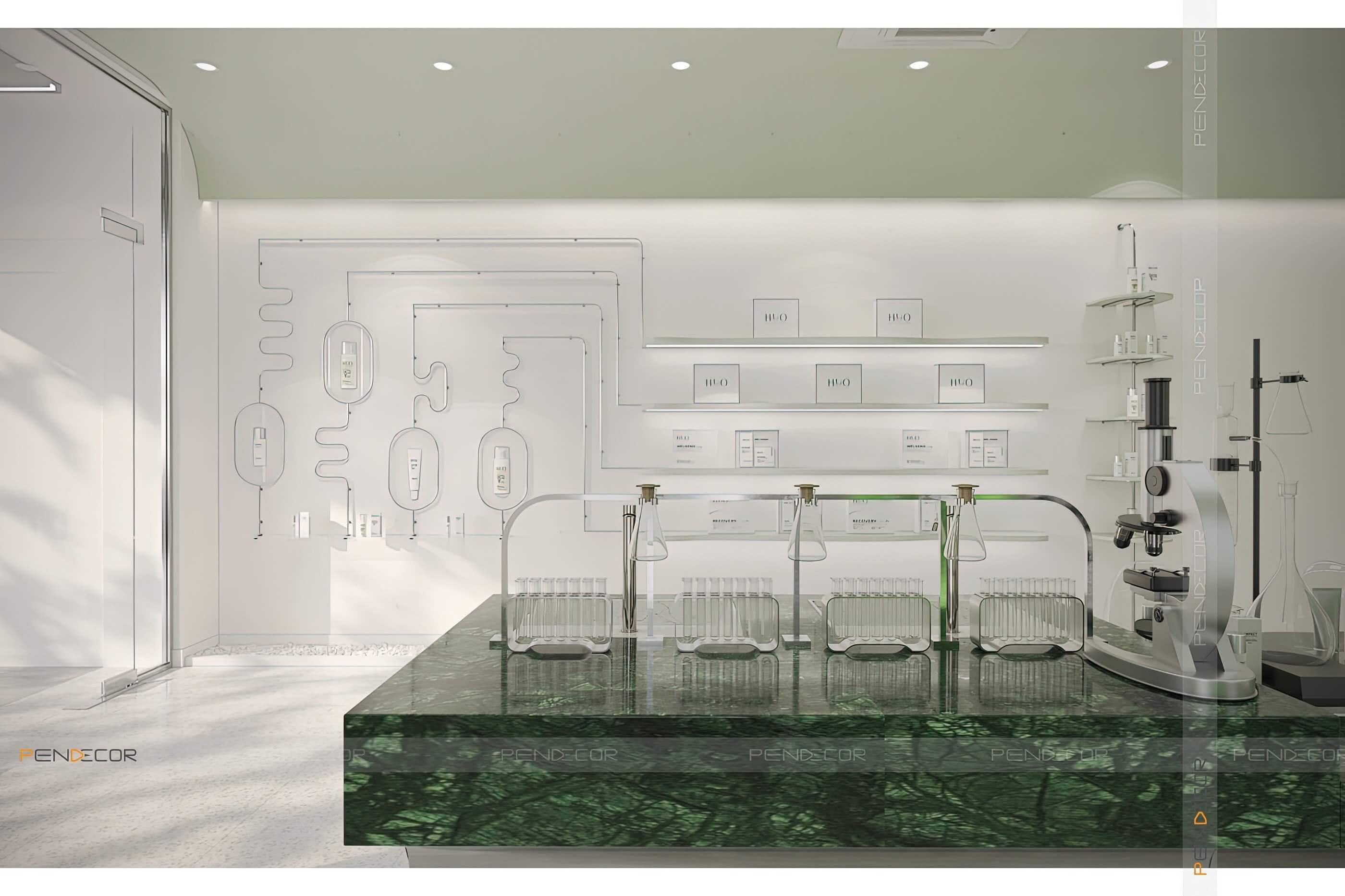 Thiết Kế Shop Mỹ Phẩm Hyo Skin & Lab