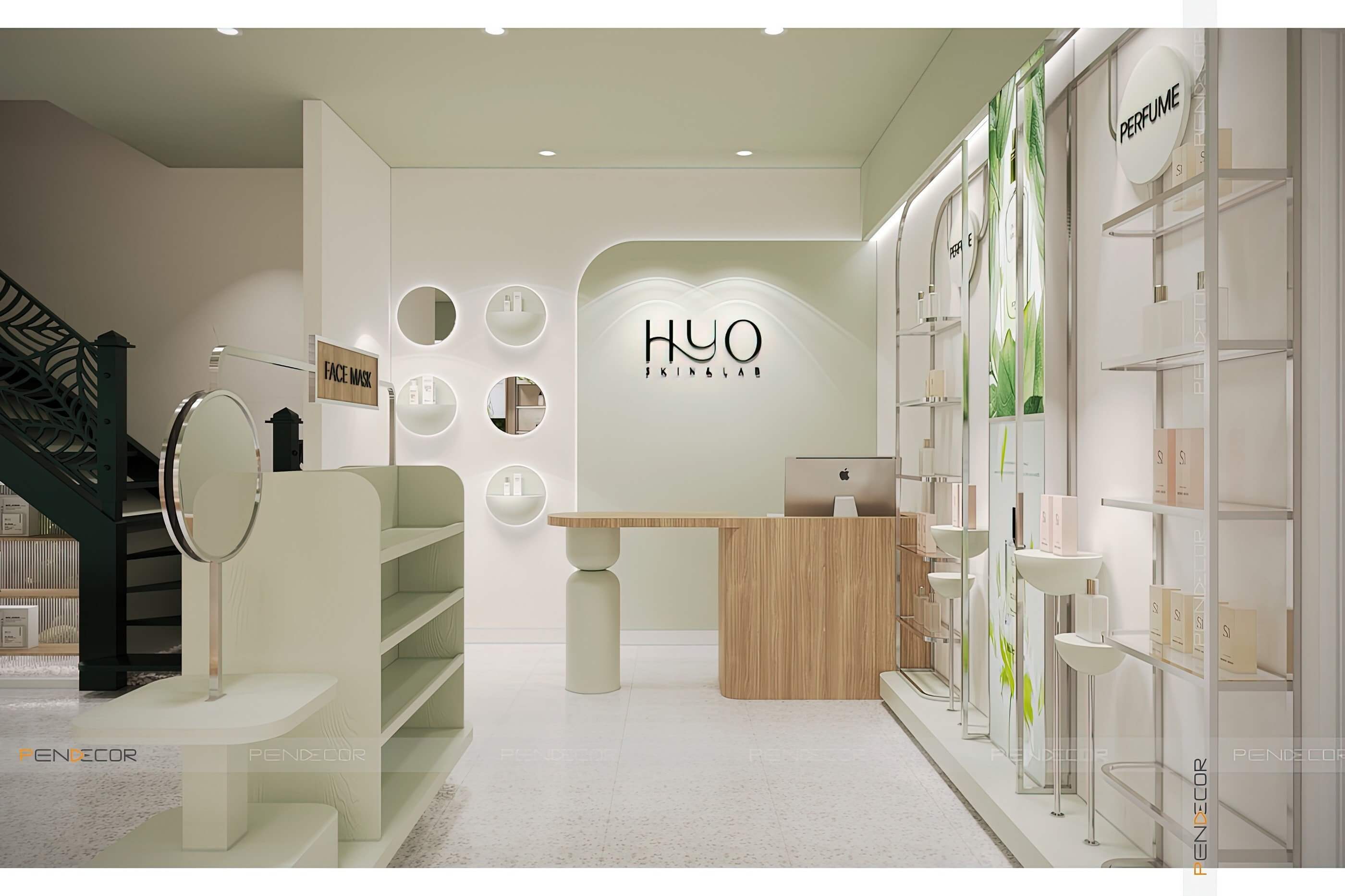 Thiết Kế Shop Mỹ Phẩm Hyo Skin & Lab