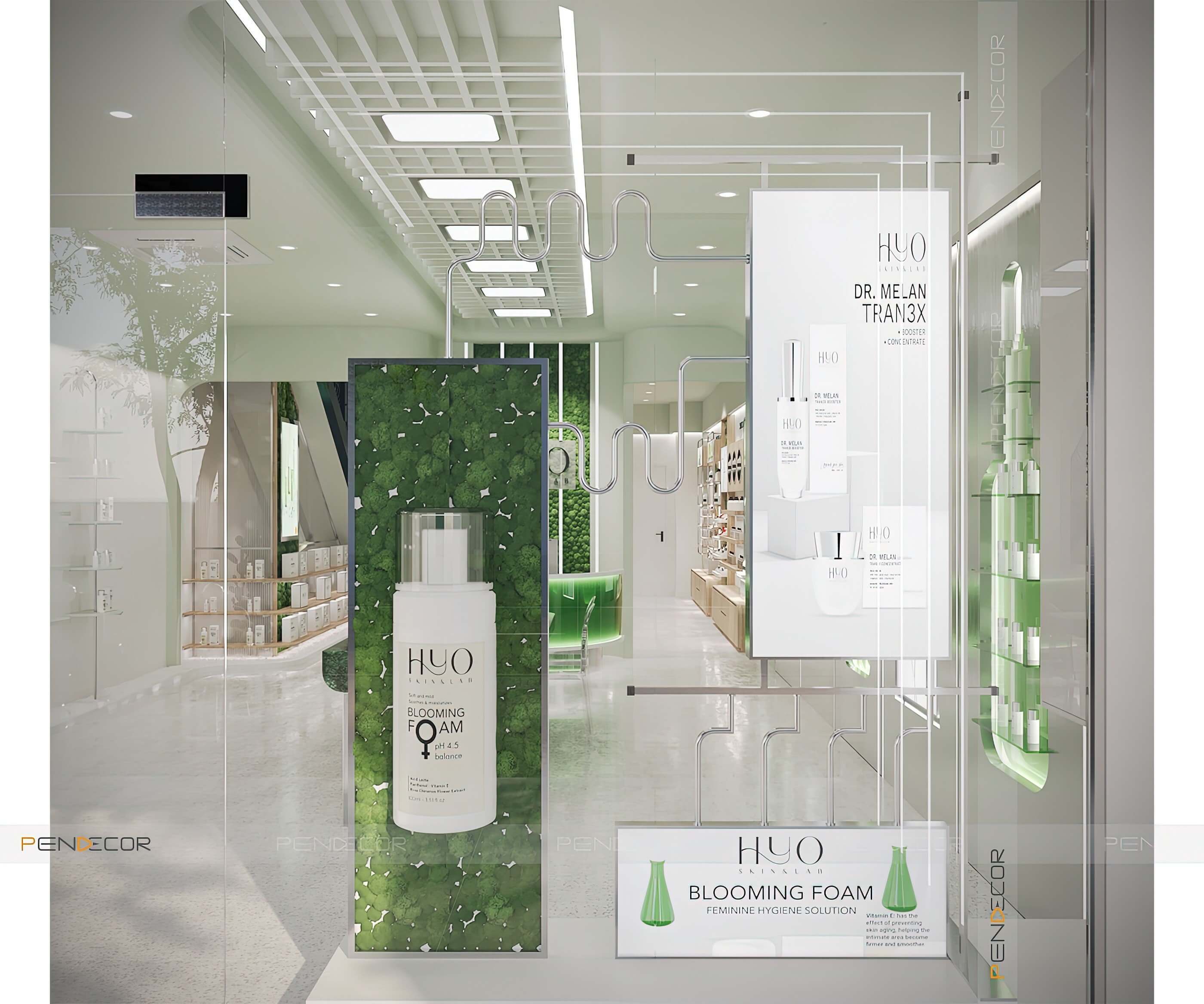 Thiết Kế Shop Mỹ Phẩm Hyo Skin & Lab