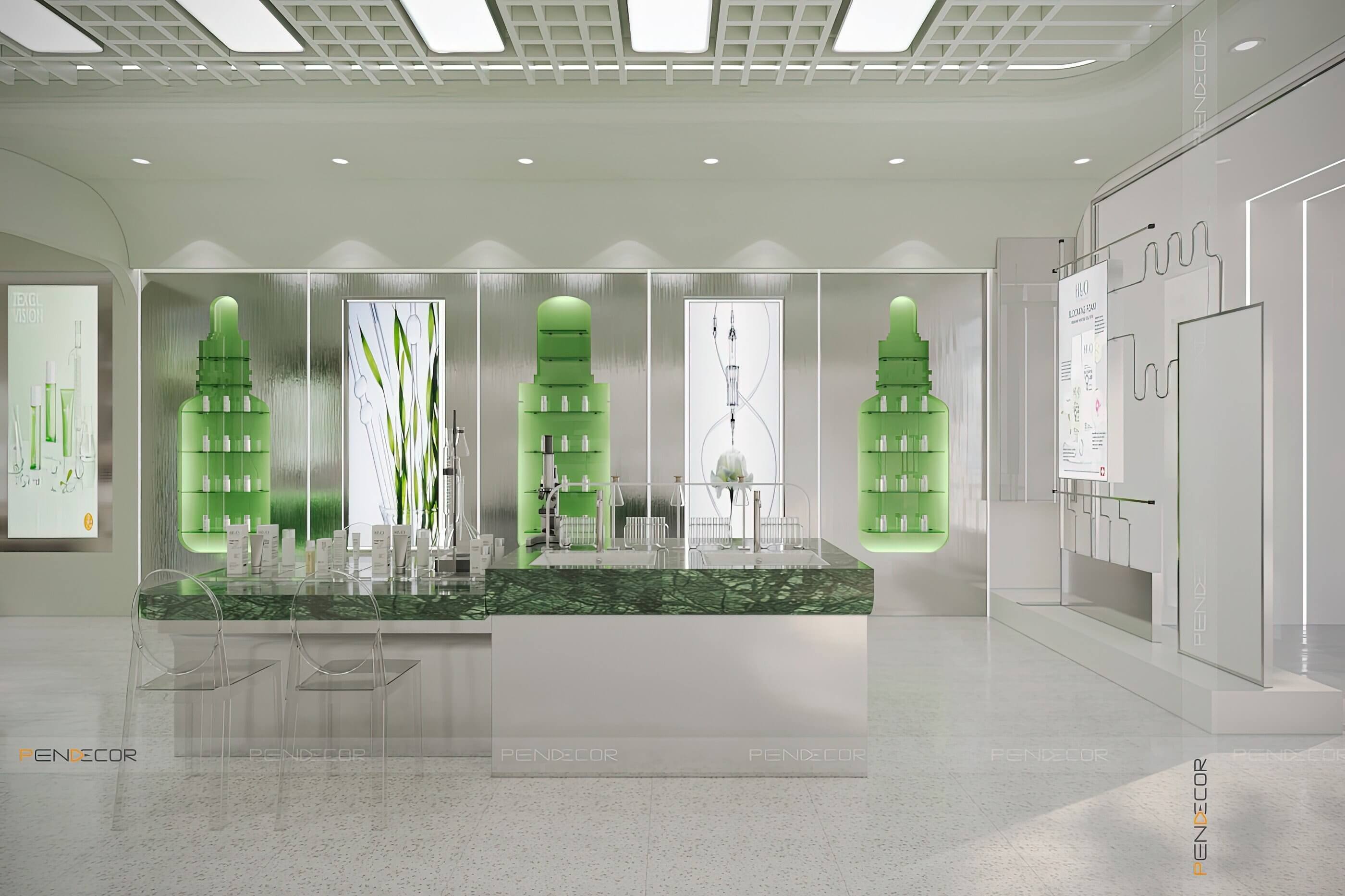 Thiết Kế Shop Mỹ Phẩm Hyo Skin & Lab