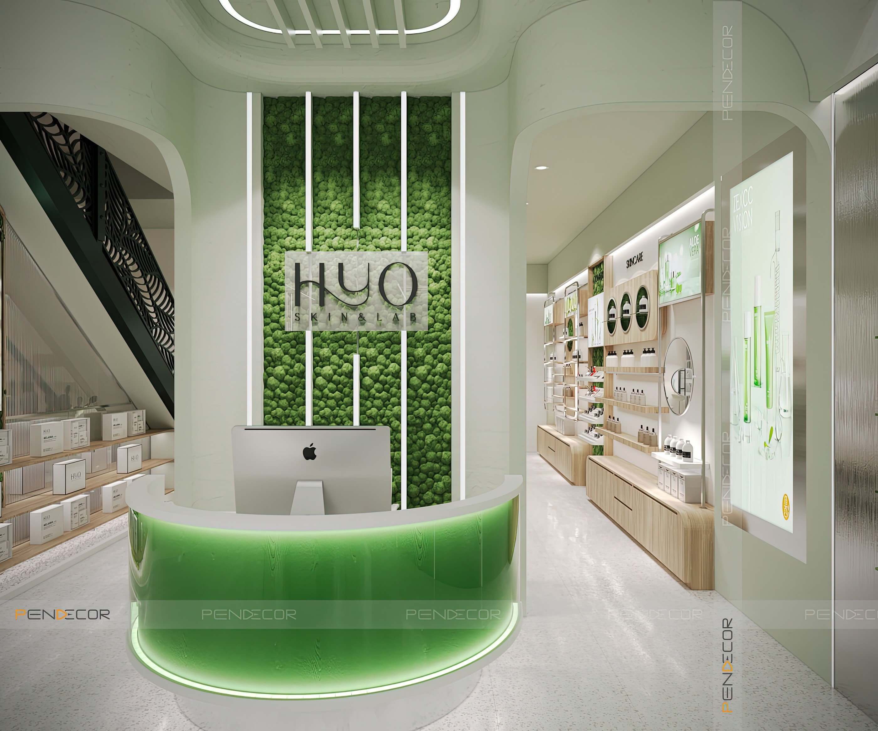 Thiết Kế Shop Mỹ Phẩm Hyo Skin & Lab