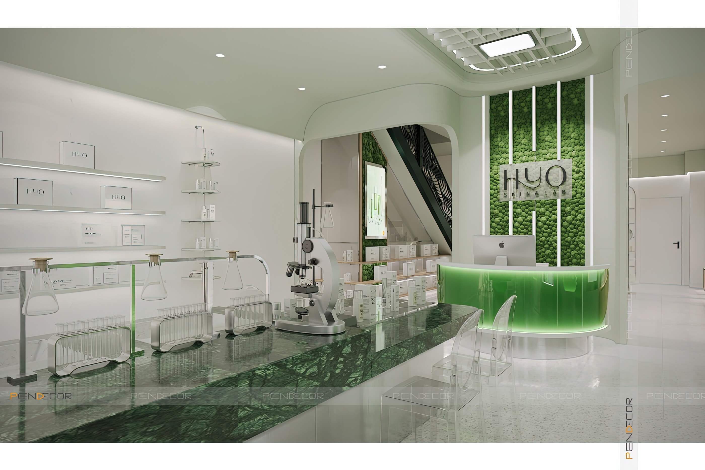 Thiết Kế Shop Mỹ Phẩm Hyo Skin & Lab