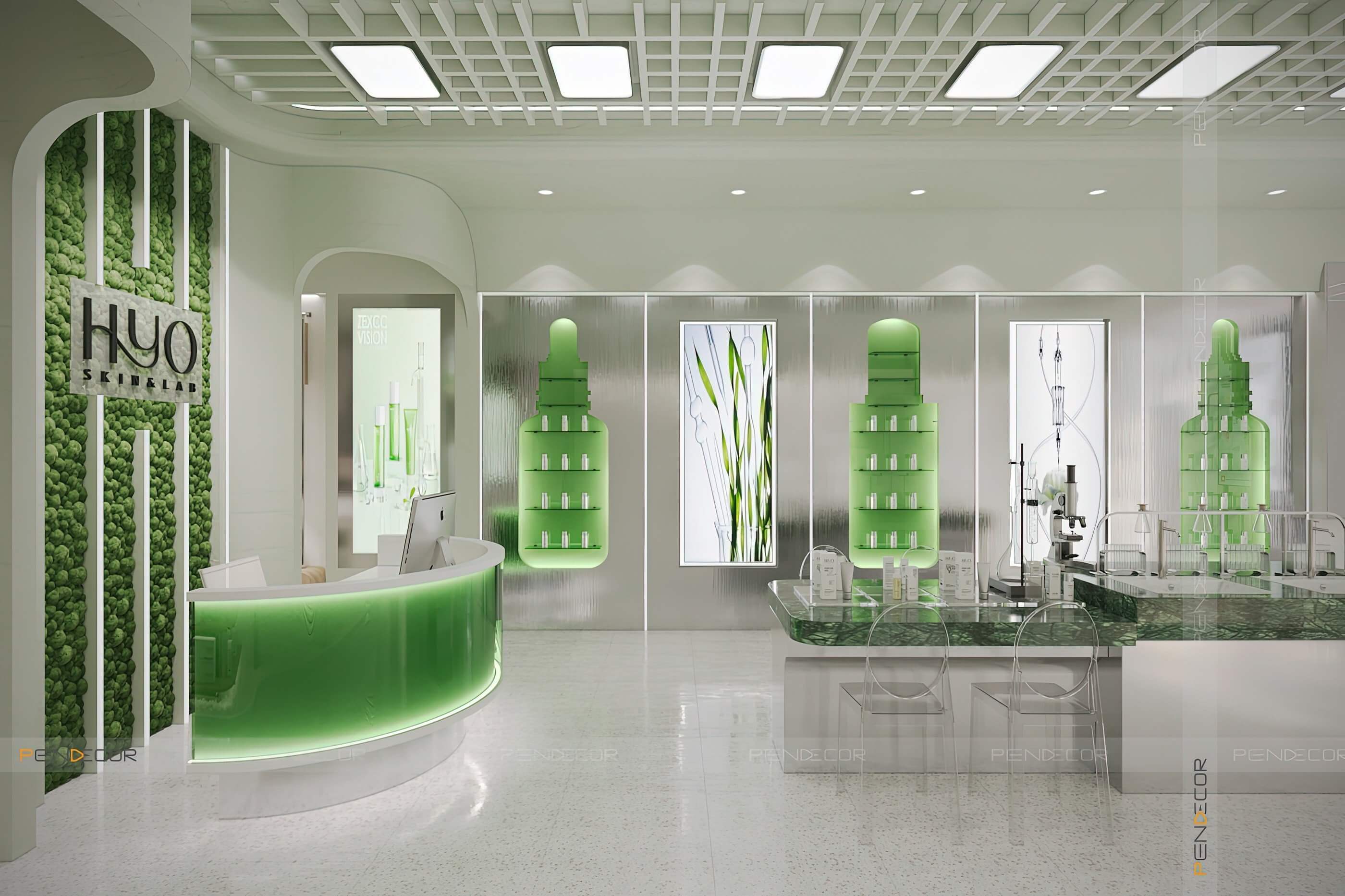 Thiết Kế Shop Mỹ Phẩm Hyo Skin & Lab