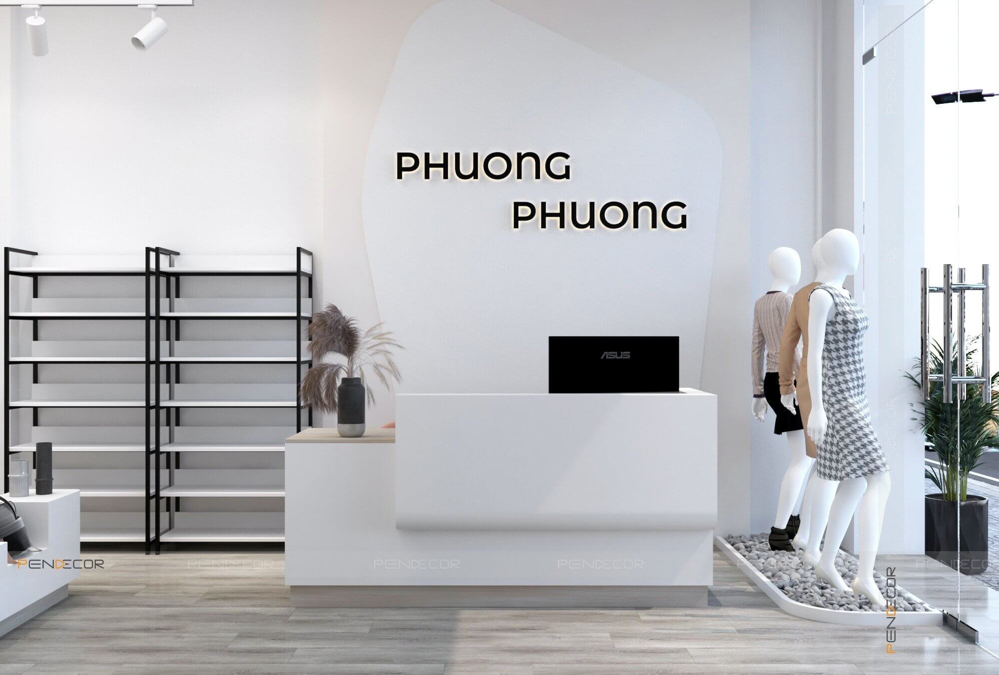 Thiết Kế Shop Thời Trang Nữ Phương Phương