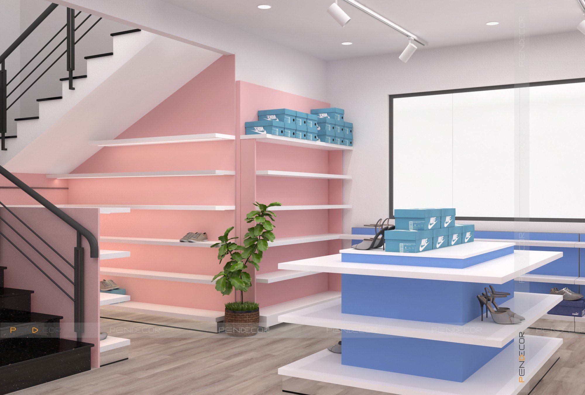 Thiết Kế Shop Giày Dép Yến Bún