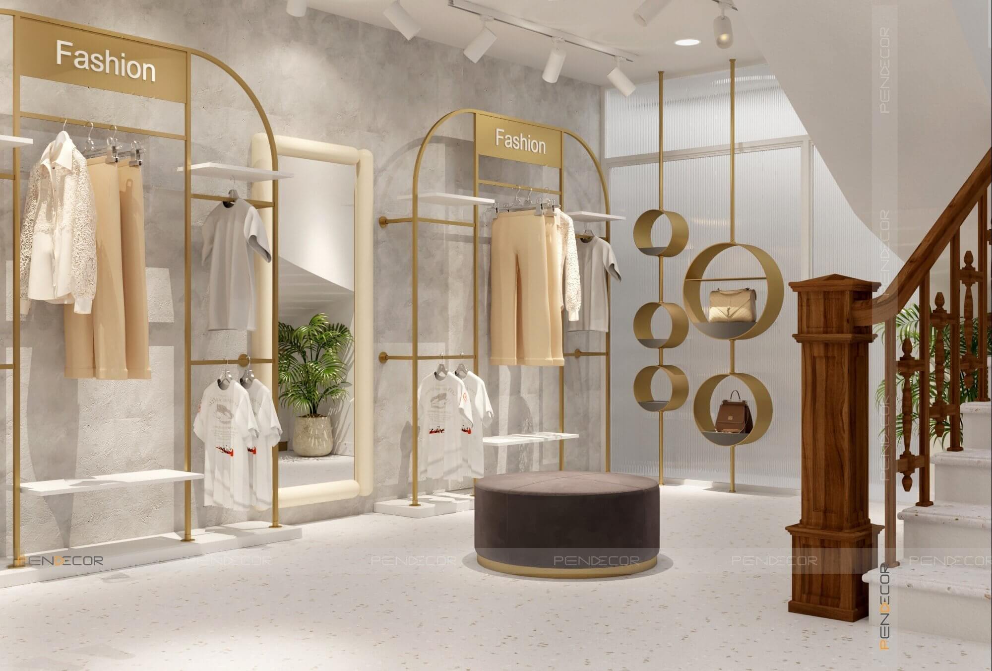 Thiết kế shop mỹ phẩm Phạm Ái Tiên