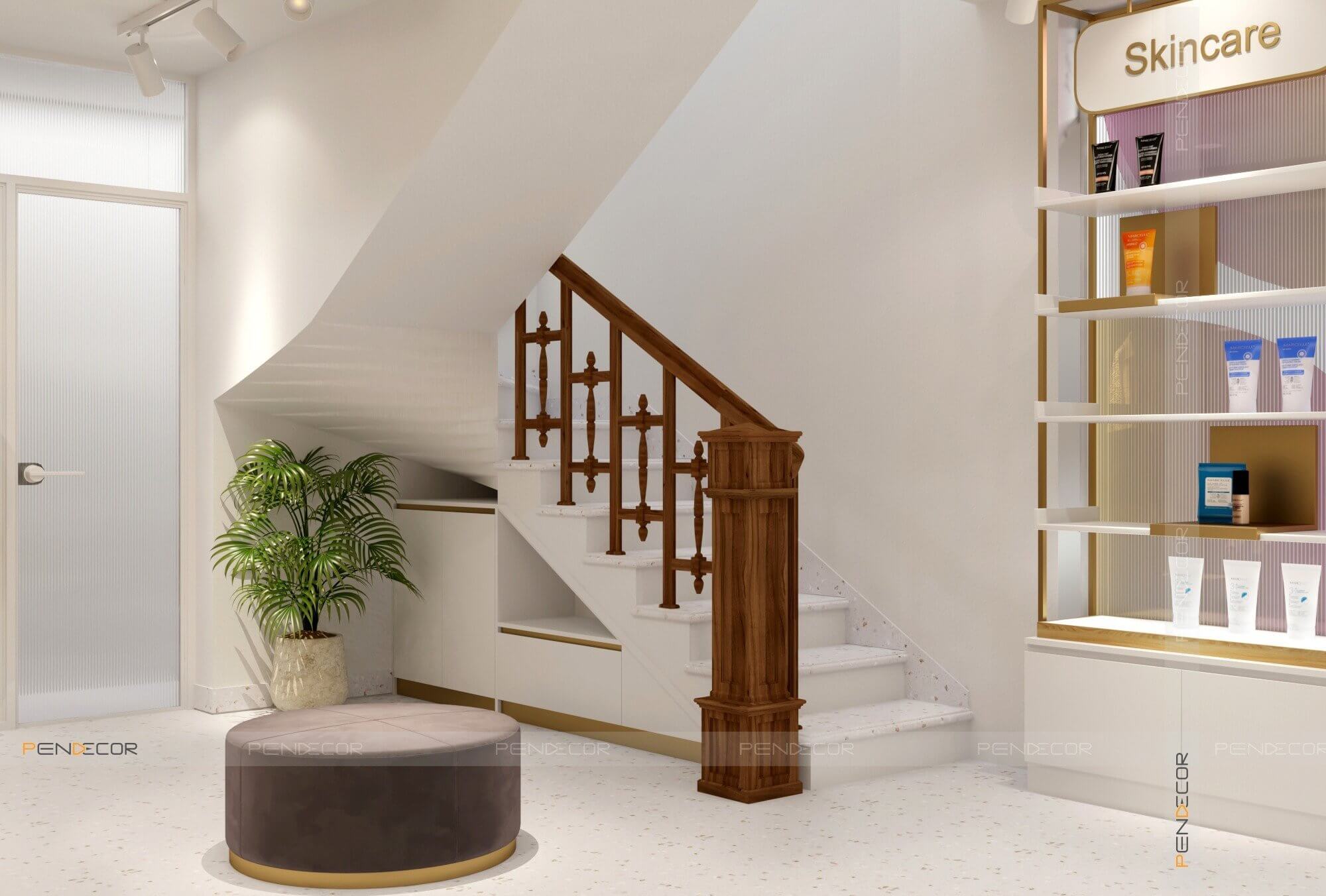 Thiết kế shop mỹ phẩm Phạm Ái Tiên