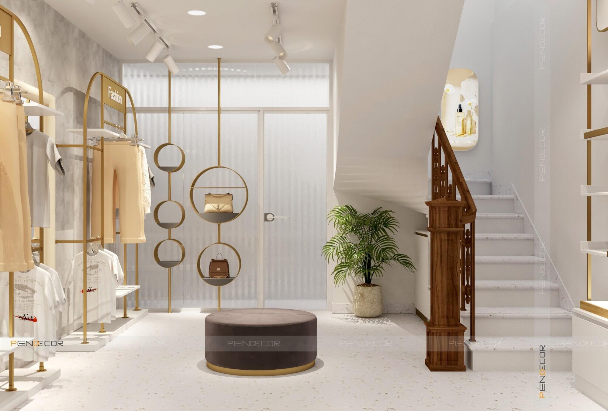 Thiết kế shop mỹ phẩm Phạm Ái Tiên