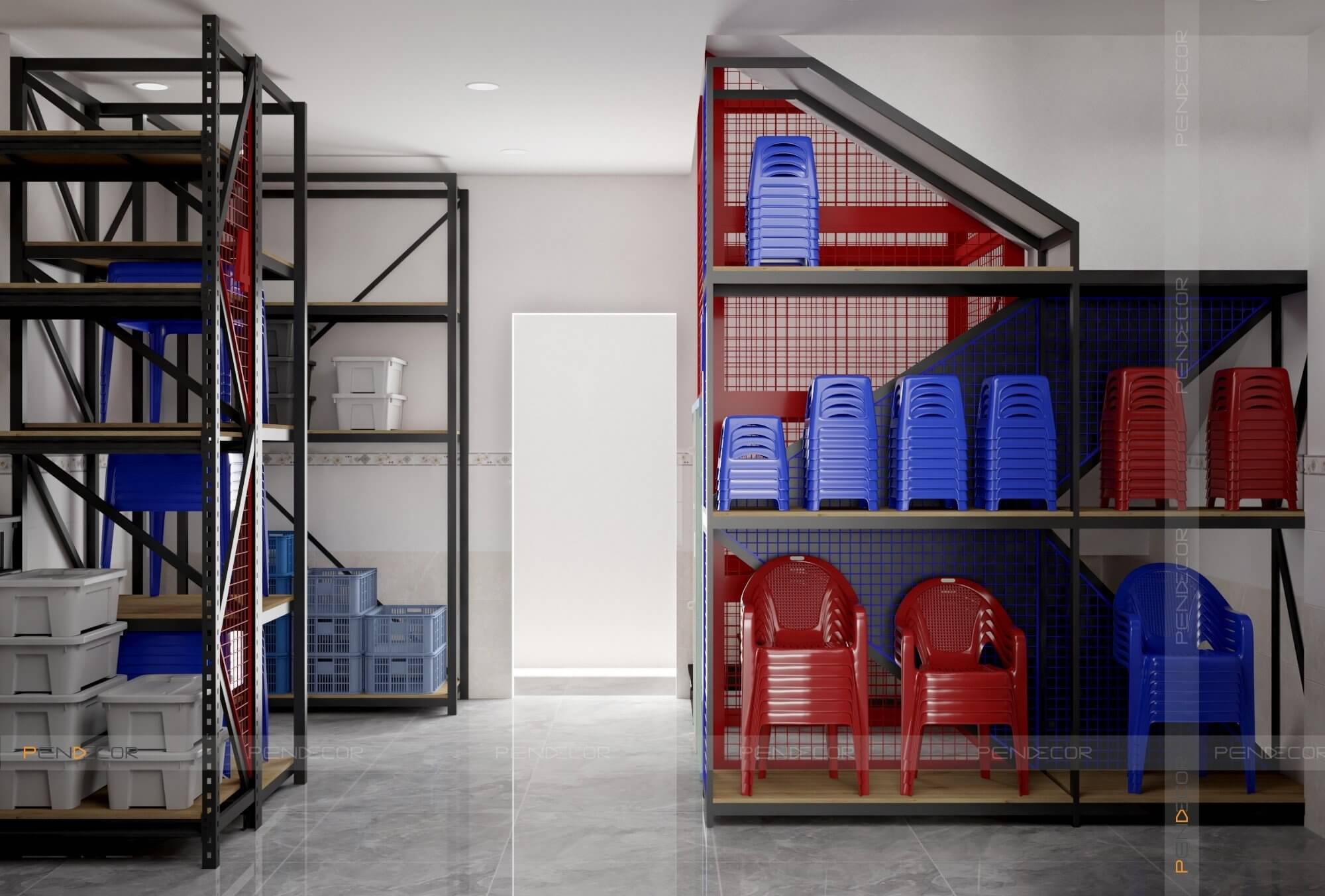 Thiết Kế Showroom Nhựa Linh Vương