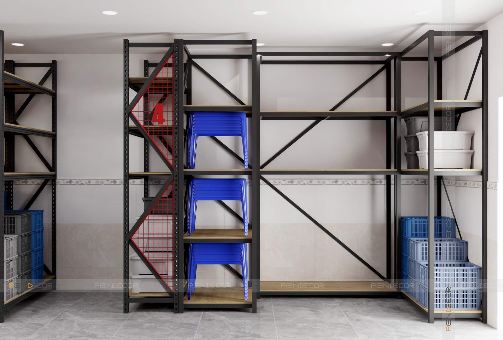 Thiết Kế Showroom Nhựa Linh Vương