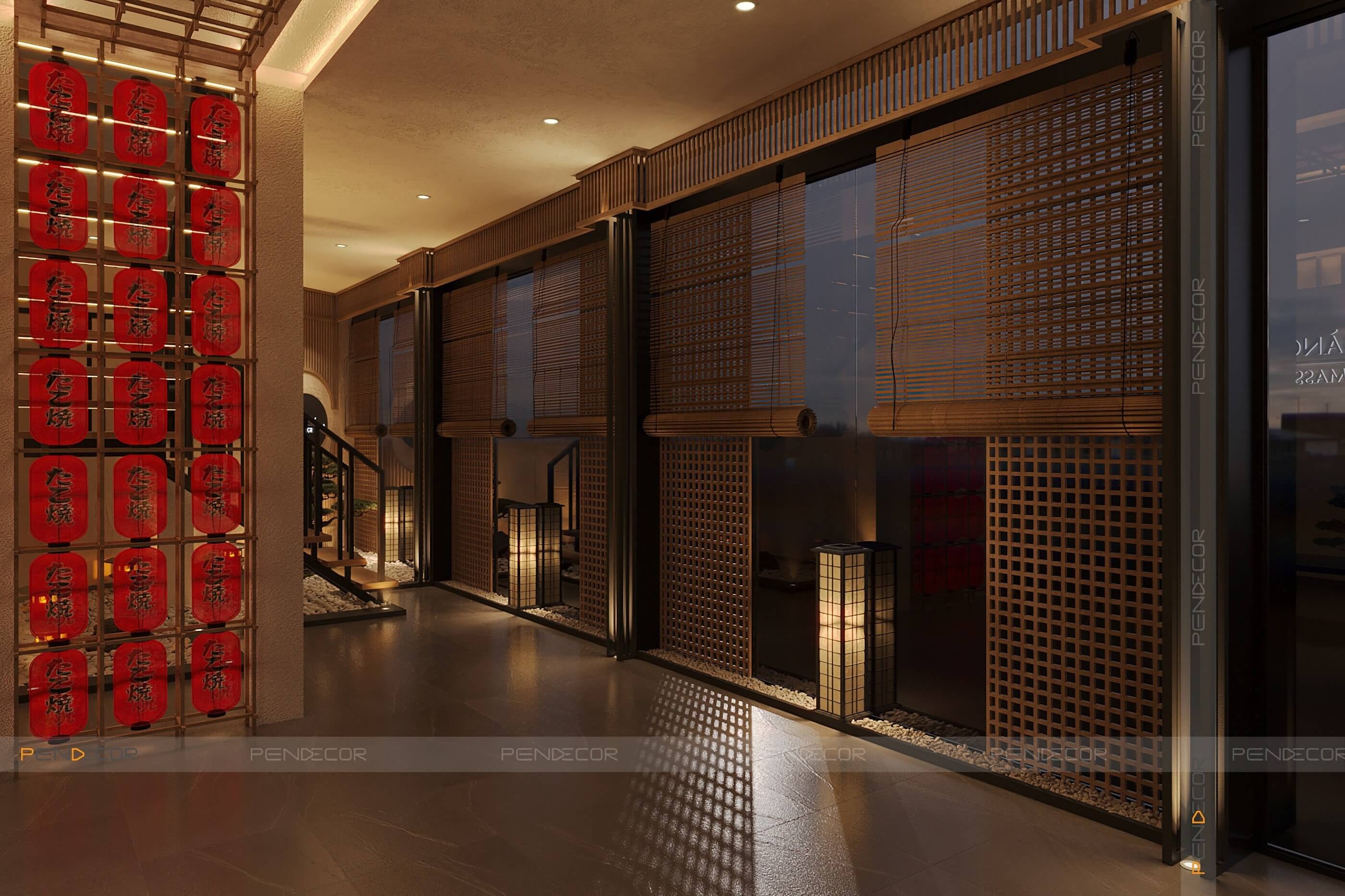 Thiết Kế Spa Hoàng Kim (Sảnh + Khu Phụ)