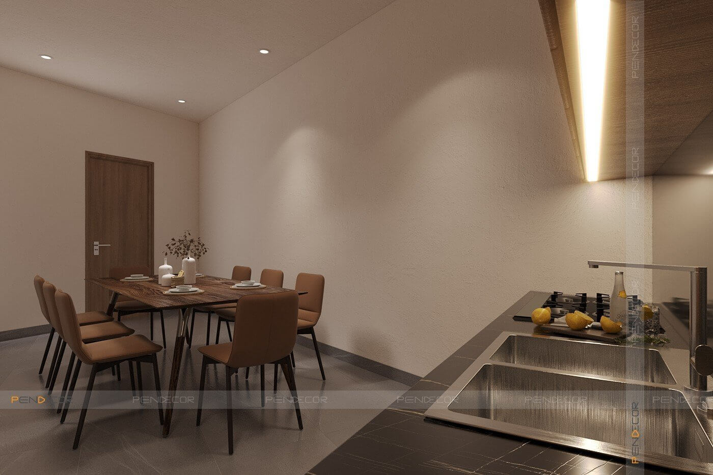 Thiết Kế Spa Hoàng Kim (Sảnh + Khu Phụ)