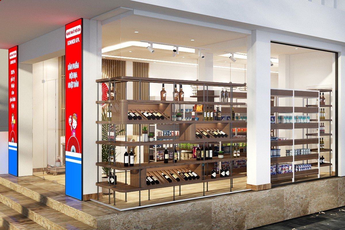 Thiết Kế Shop Hàng Nhật Nội Địa Konni39