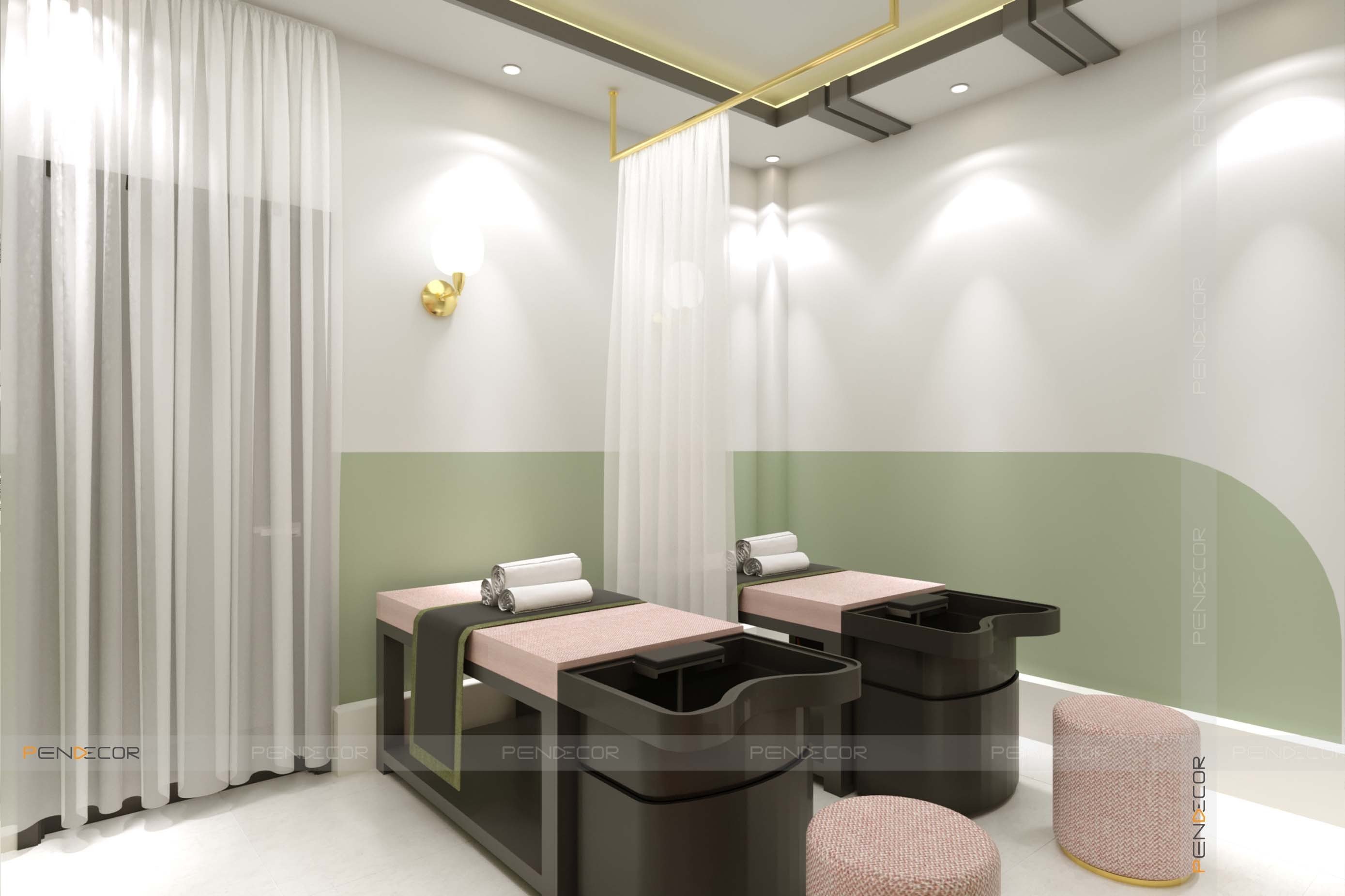 Thiết Kế Spa Gội Đầu Dưỡng Sinh Tấm Ơi