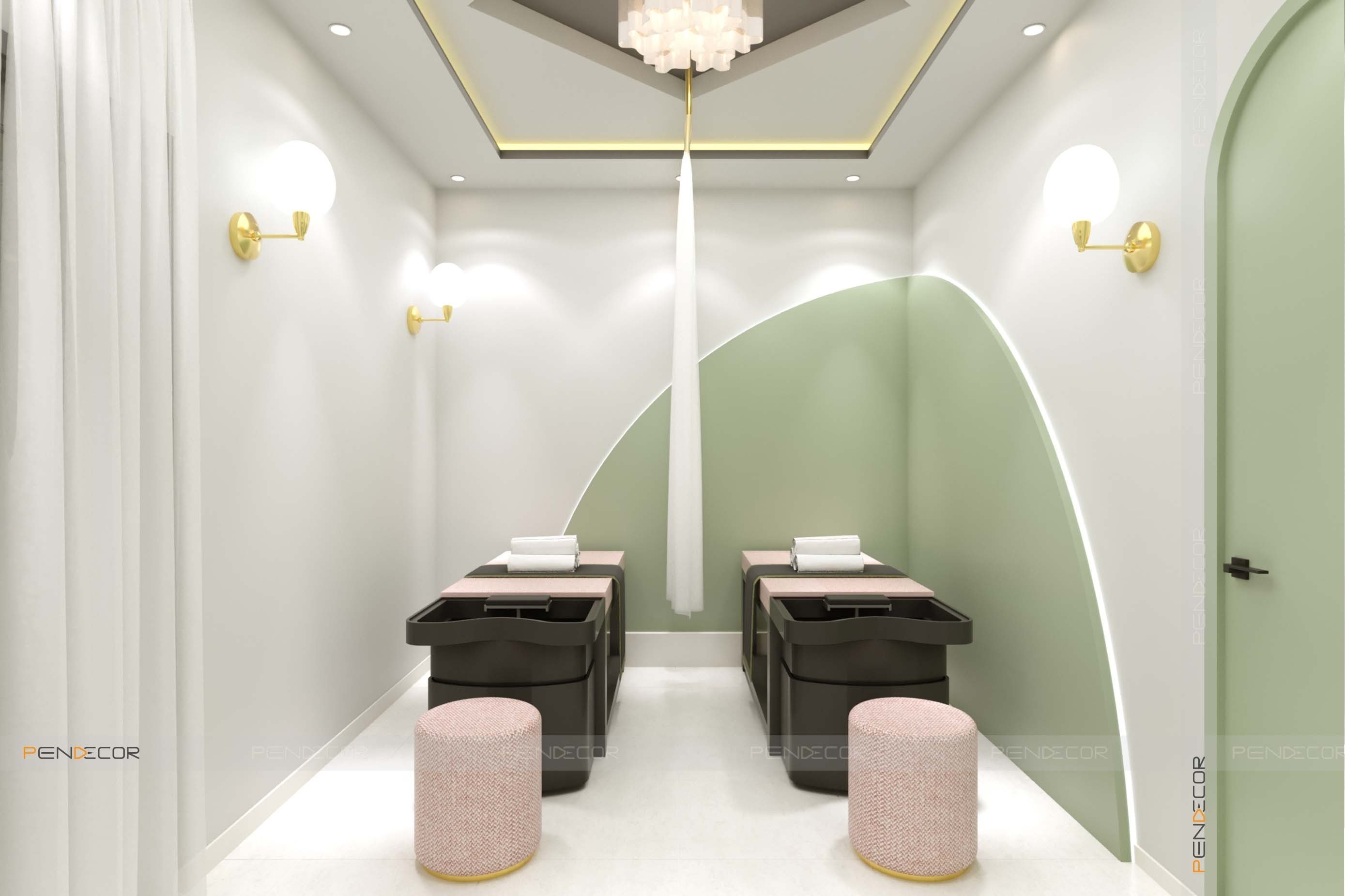 Thiết Kế Spa Gội Đầu Dưỡng Sinh Tấm Ơi