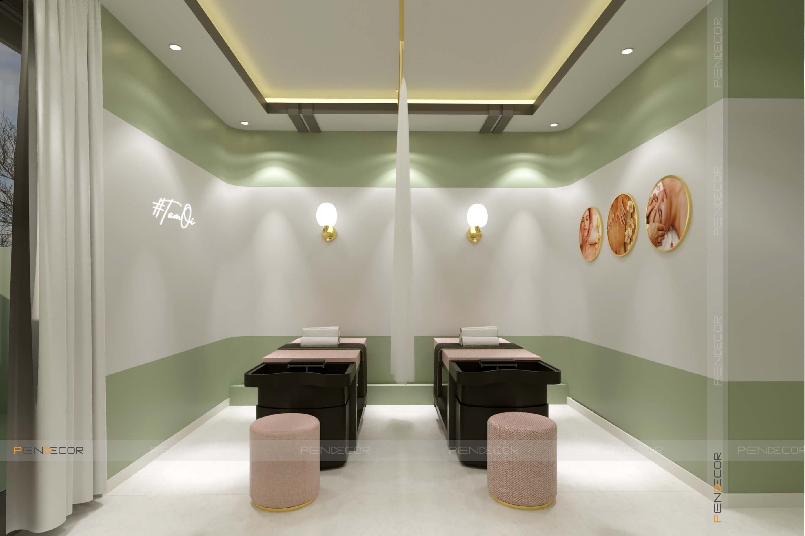 Thiết Kế Spa Gội Đầu Dưỡng Sinh Tấm Ơi