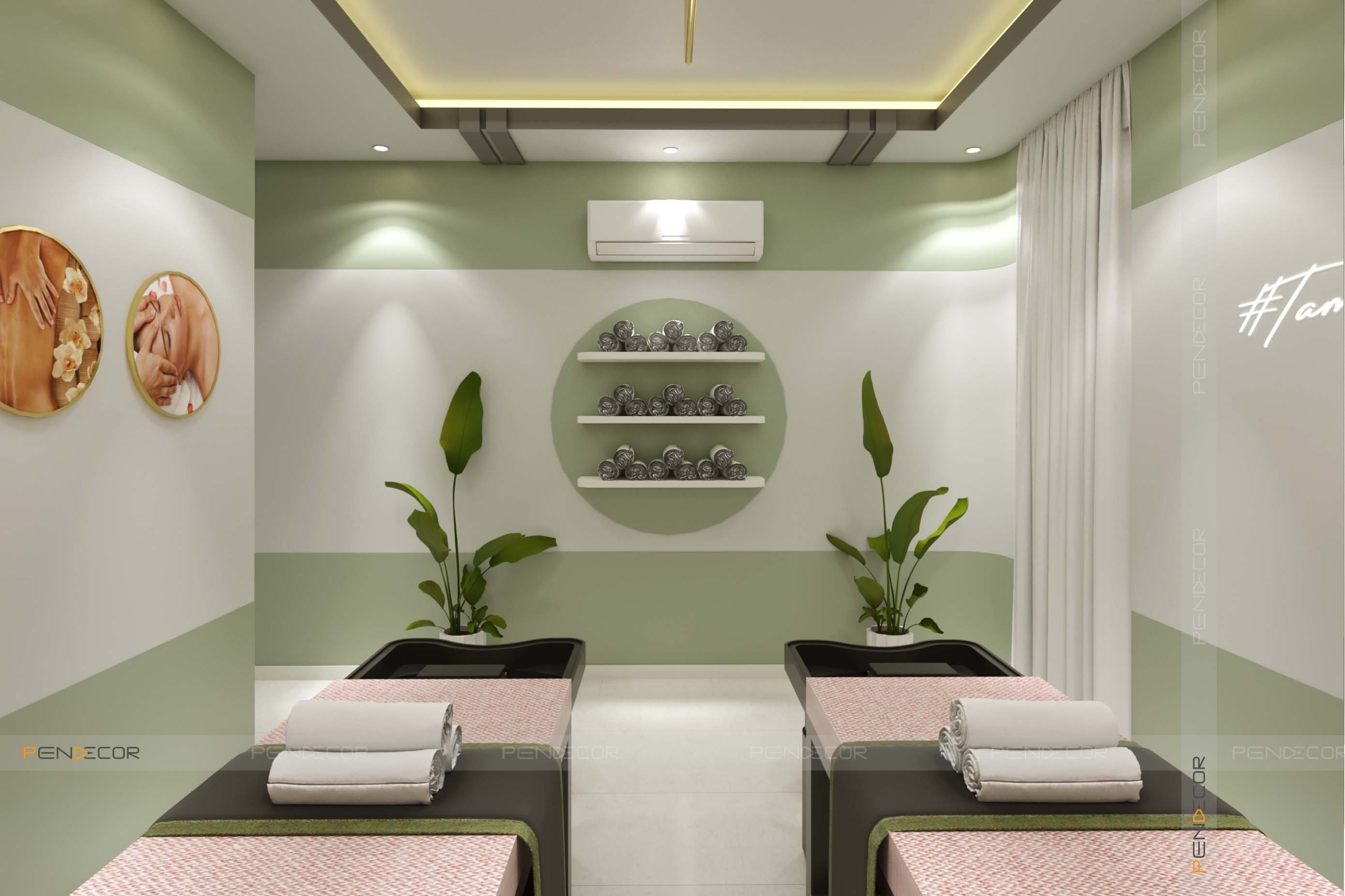 Thiết Kế Spa Gội Đầu Dưỡng Sinh Tấm Ơi