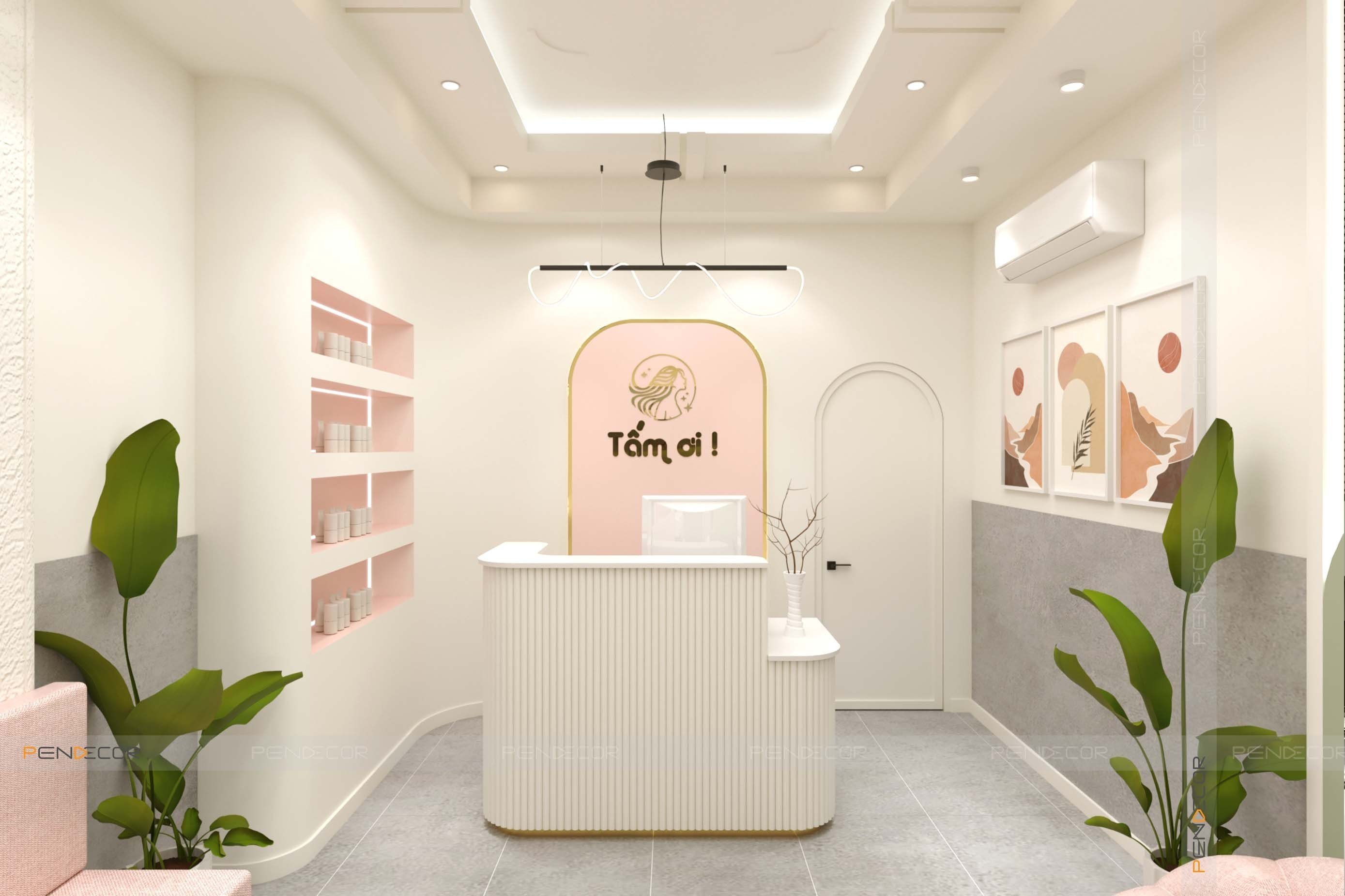 Thiết Kế Spa Gội Đầu Dưỡng Sinh Tấm Ơi