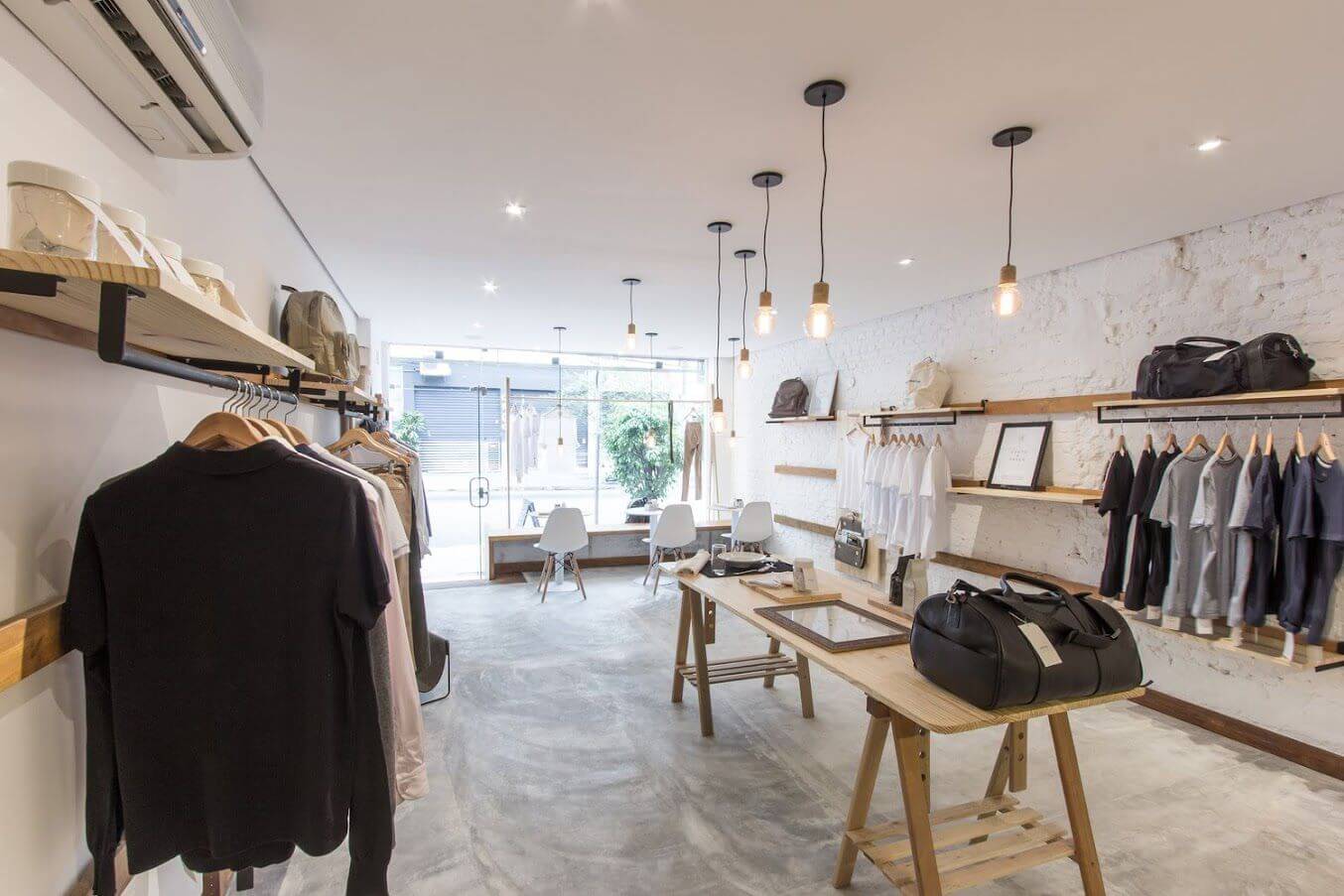 mẫu thiết kế shop quần áo unisex - 9