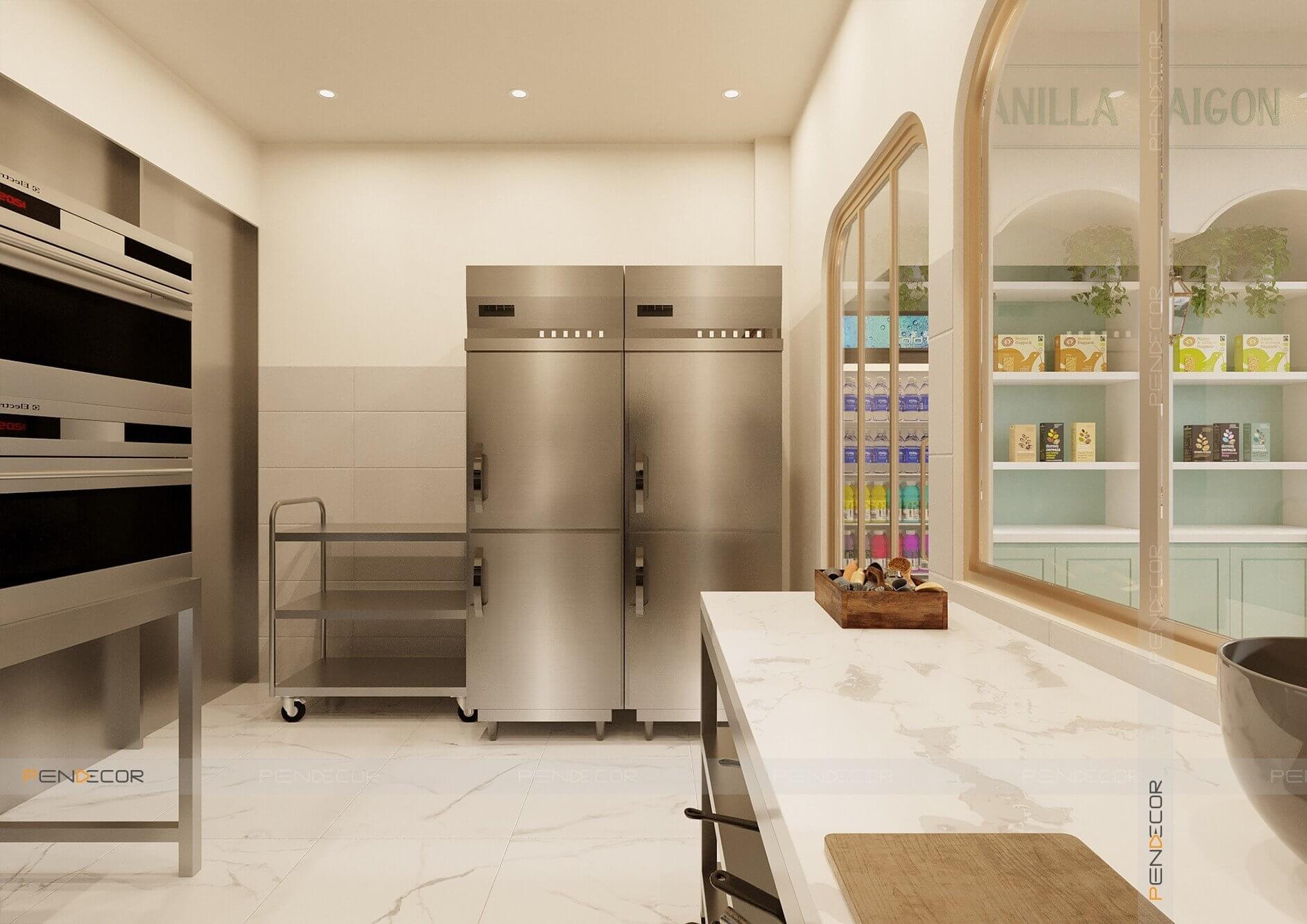 Thiết Kế Tiệm Bánh Vanilla Saigon