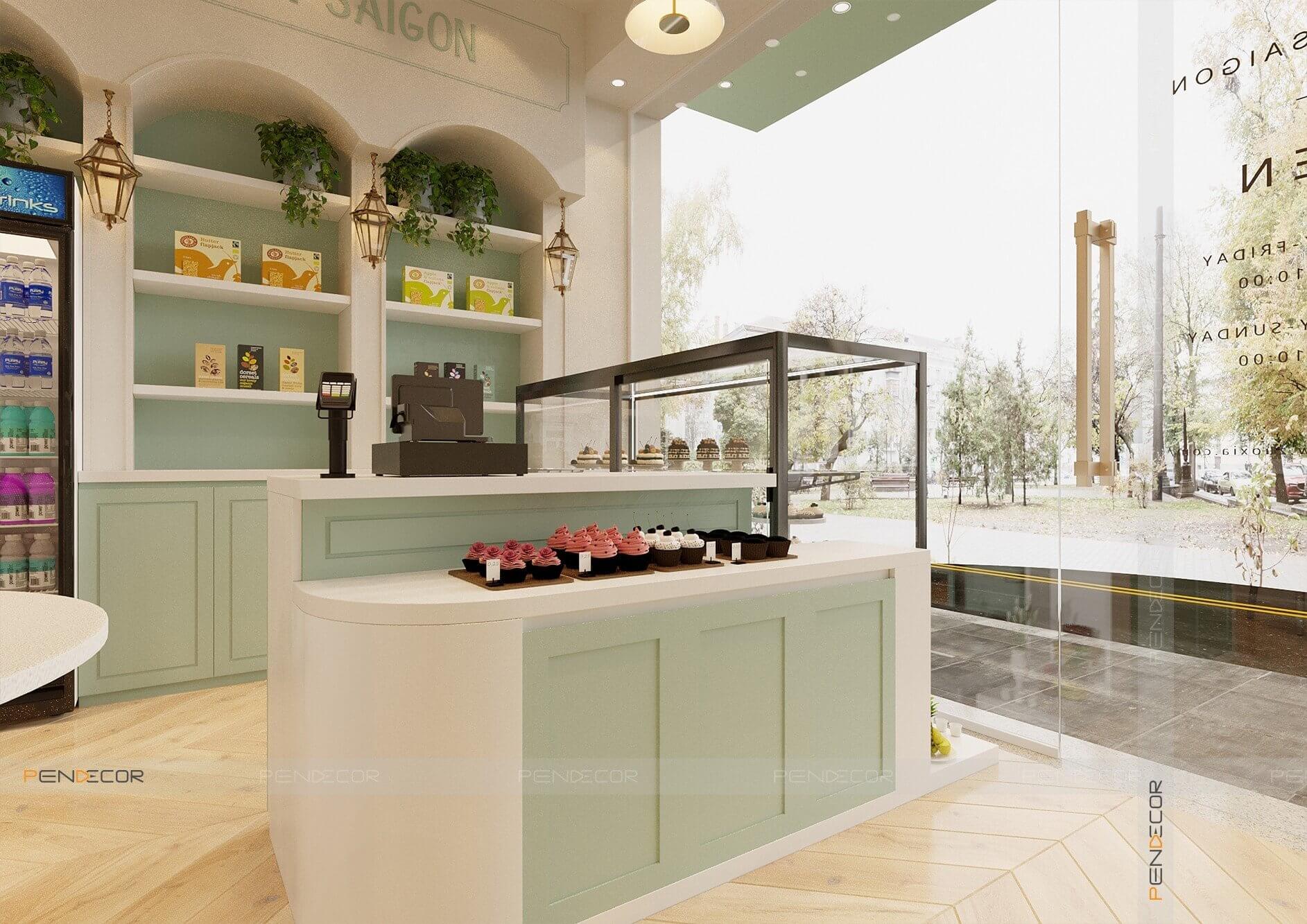 Thiết Kế Tiệm Bánh Vanilla Saigon5