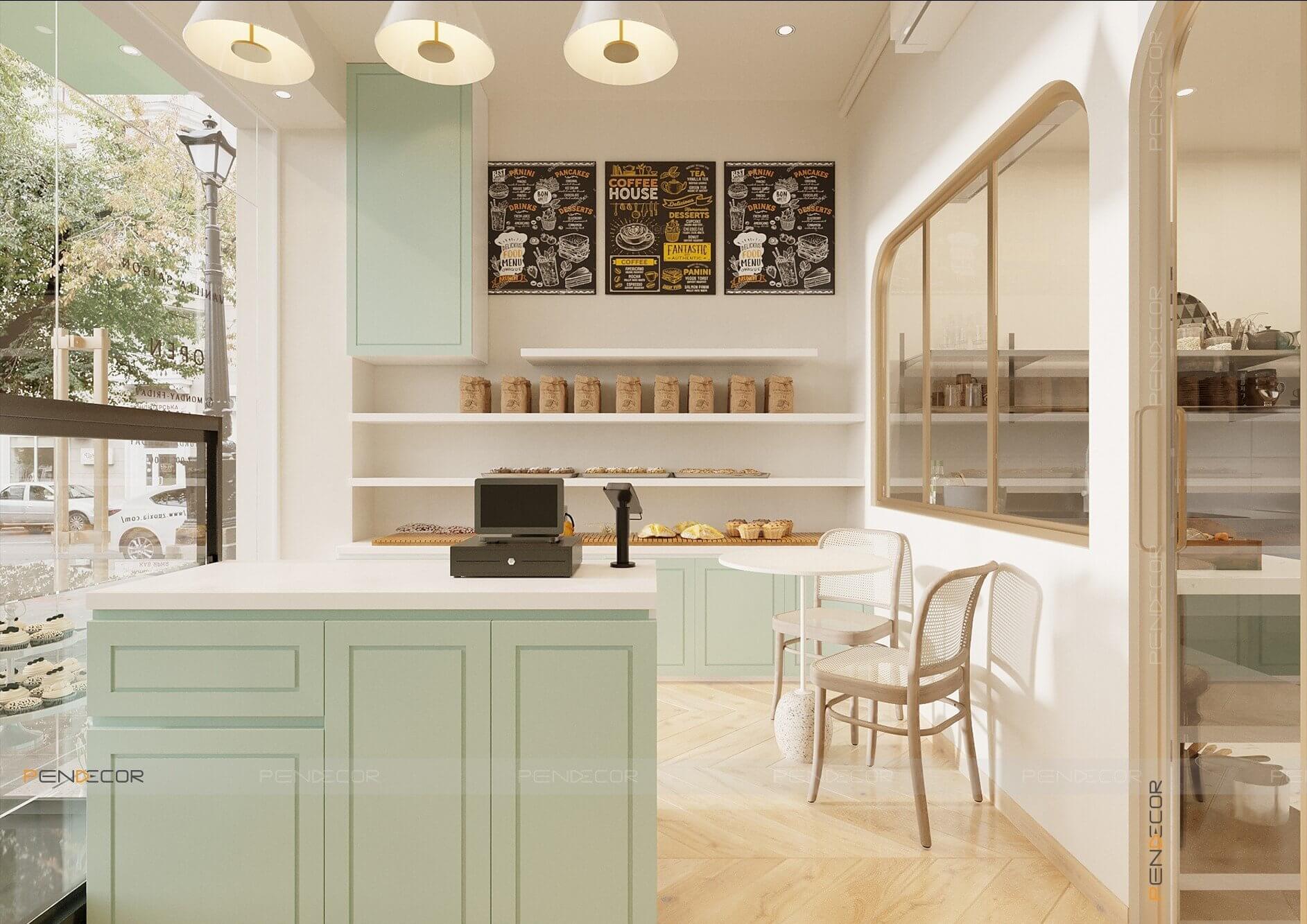 Thiết Kế Tiệm Bánh Vanilla Saigon