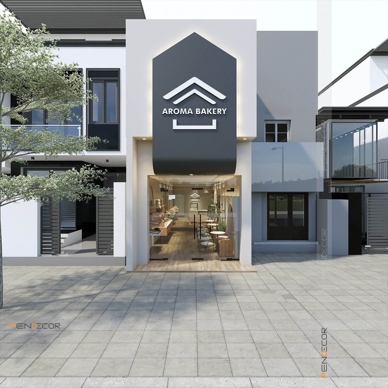Thiết Kế Tiệm Bánh Aroma Bakery
