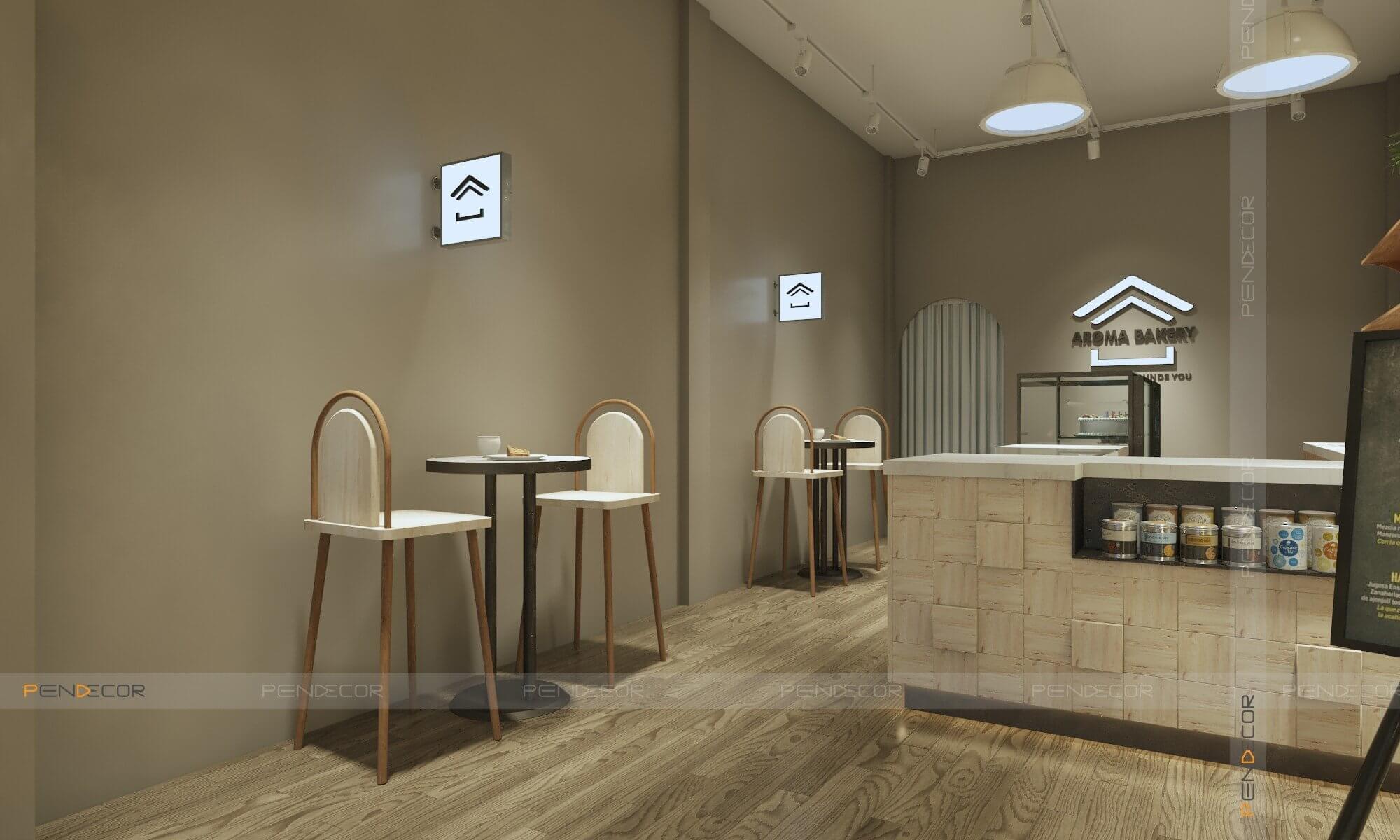 Thiết Kế Tiệm Bánh Aroma Bakery