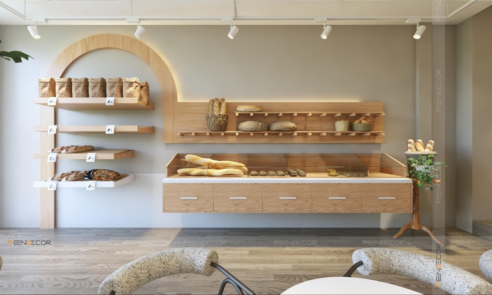 Thiết Kế Tiệm Bánh Aroma Bakery