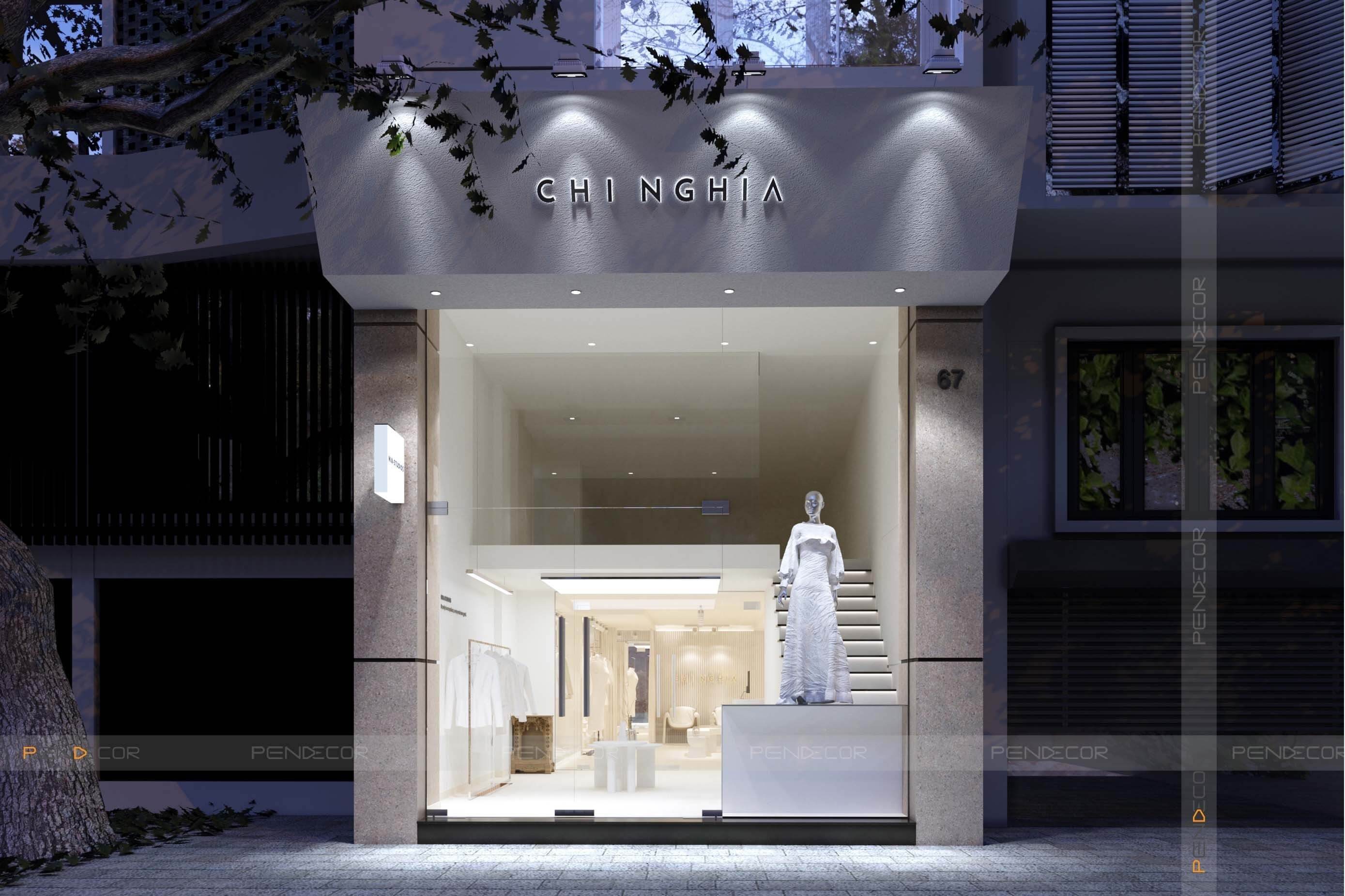 Thiết Kế Shop Thời Trang Nữ Chí Nghĩa