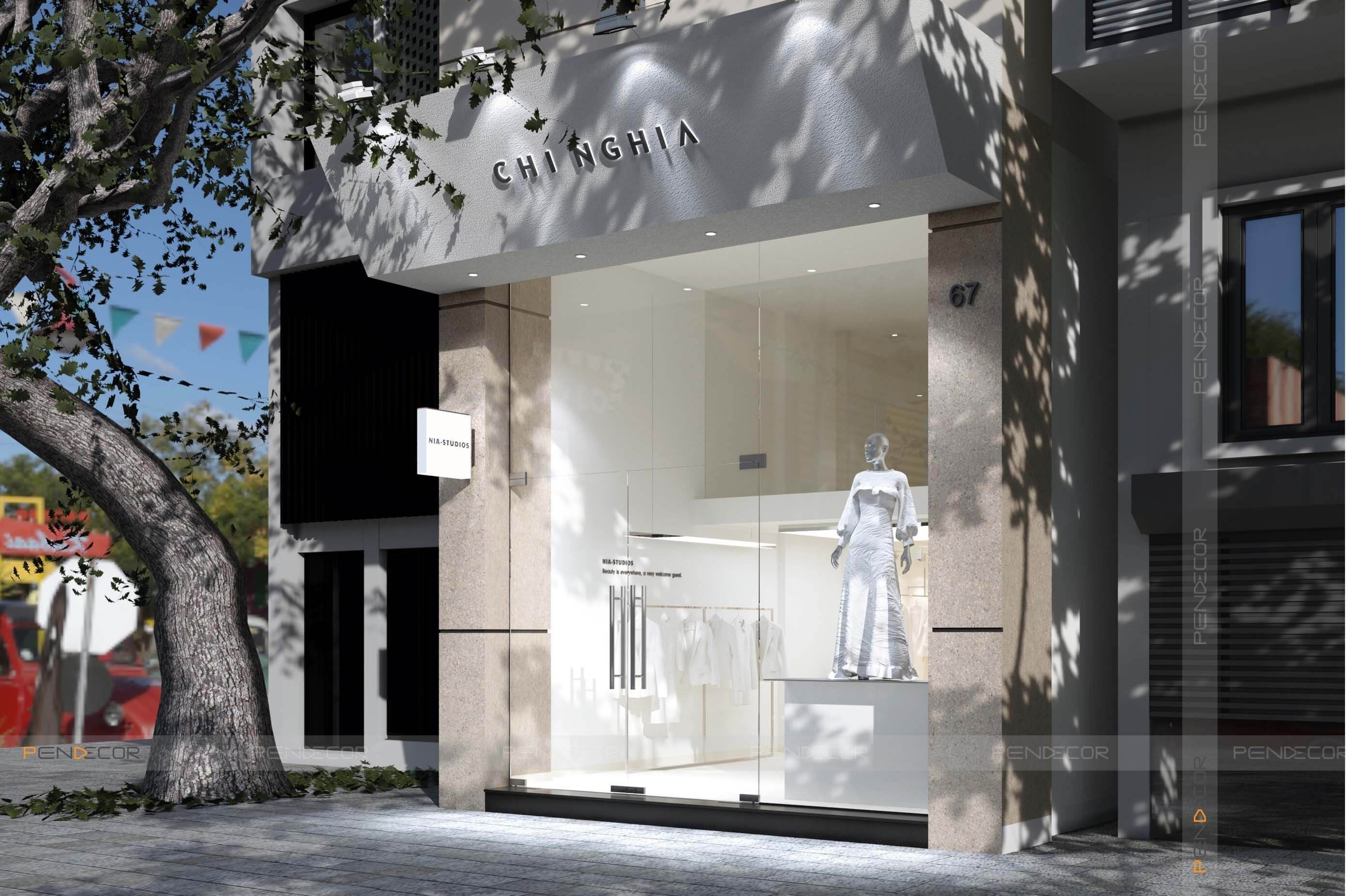 Thiết Kế Shop Thời Trang Nữ Chí Nghĩa