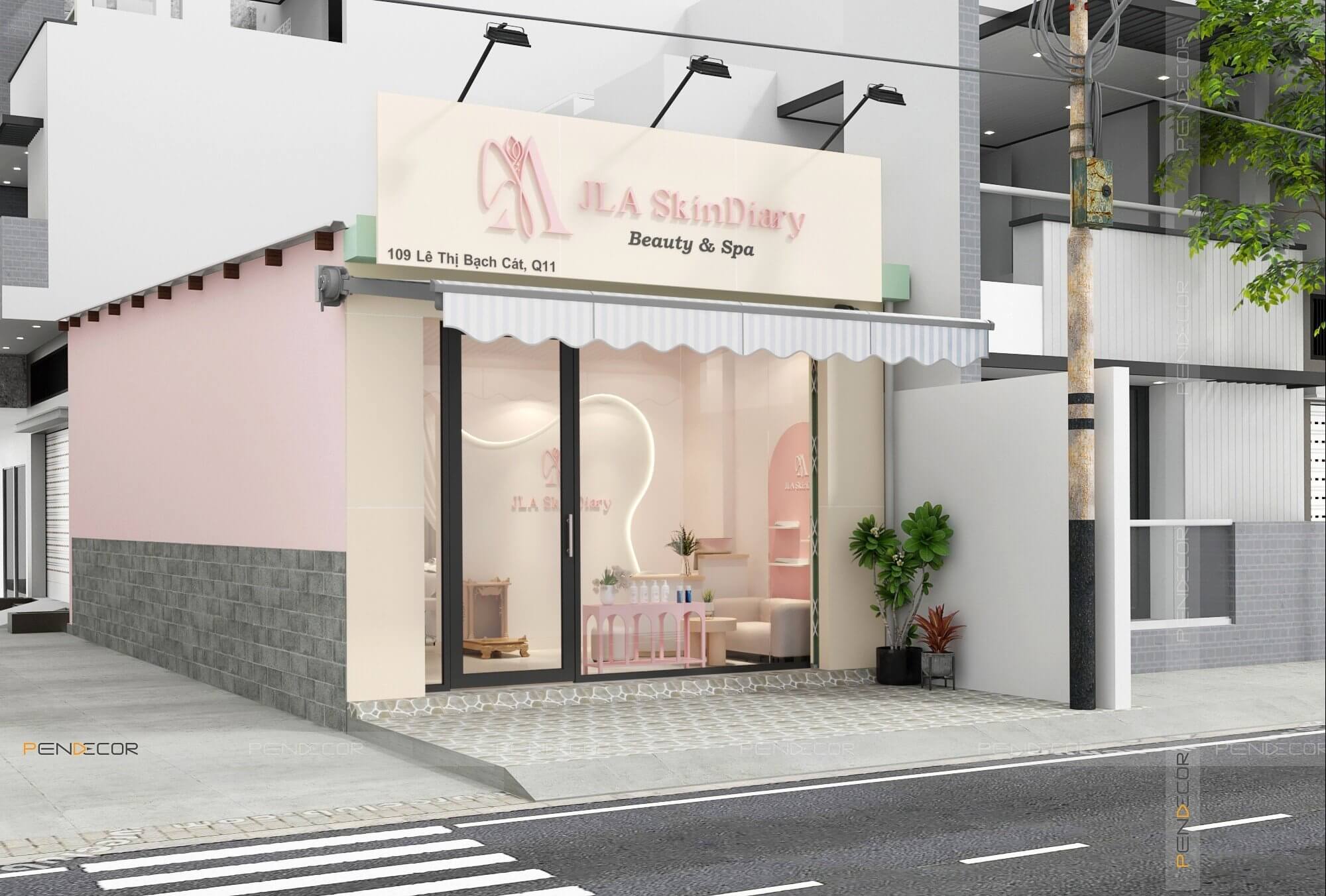 Thiết Kế Spa JLA SkinDiary