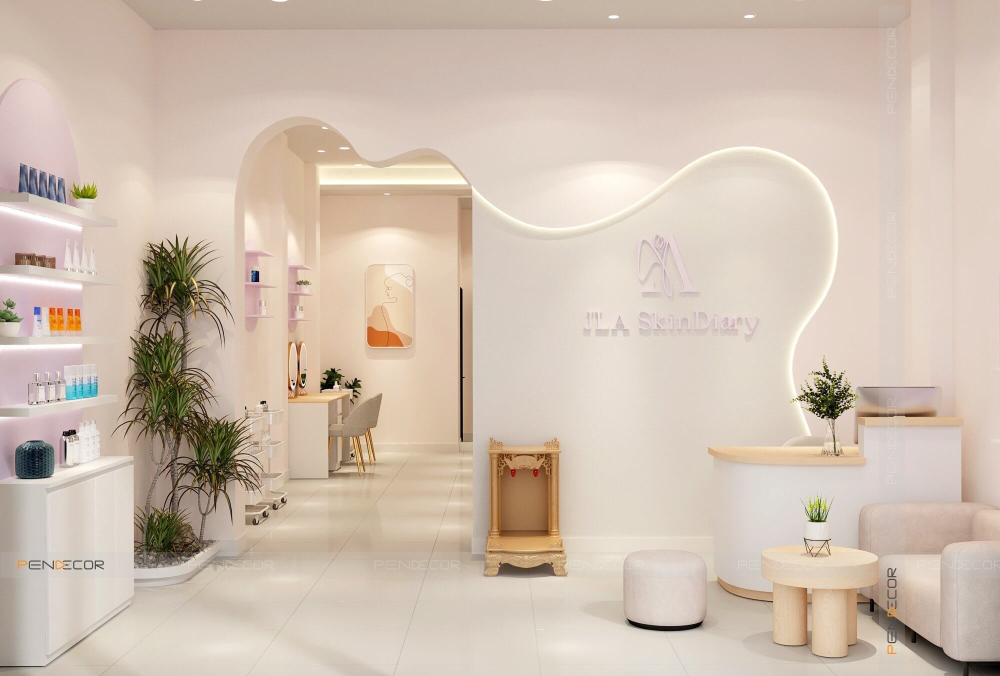 Thiết Kế Spa JLA SkinDiary